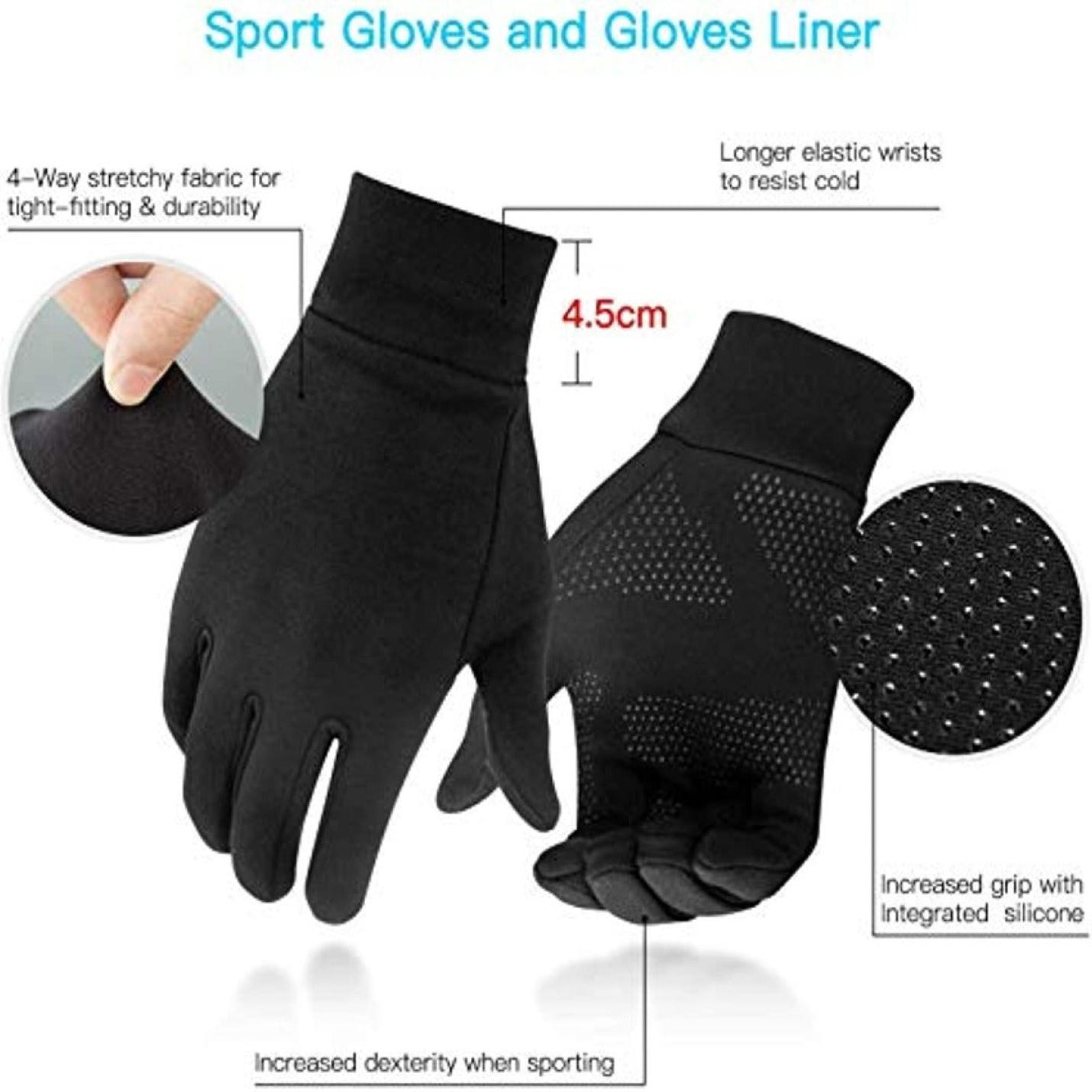 Warmtebehoudende sporthandschoenen - Ideaal voor koude weersomstandigheden en buitensporten
