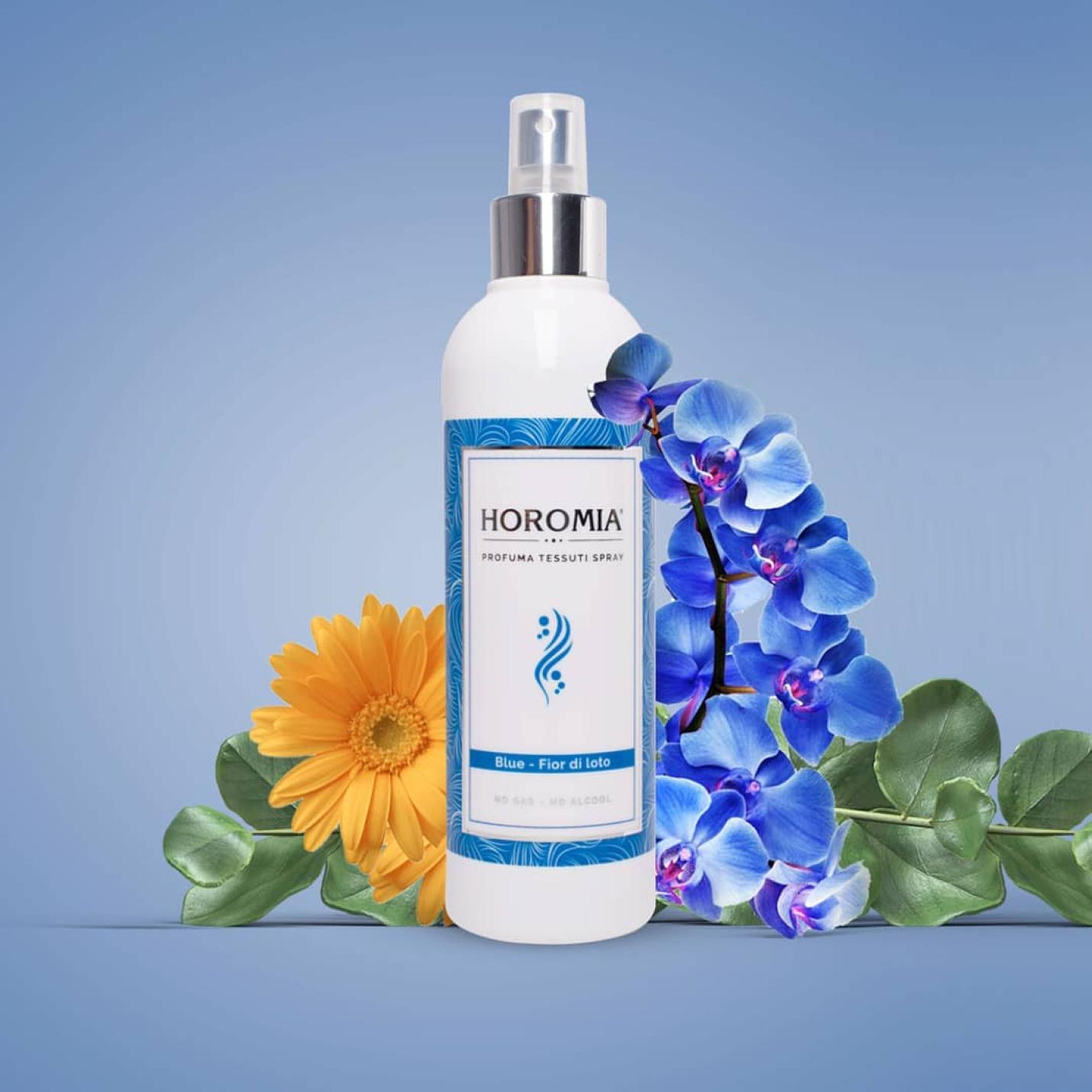 Textielspray Blue fior di Loto; Afbeelding: 2