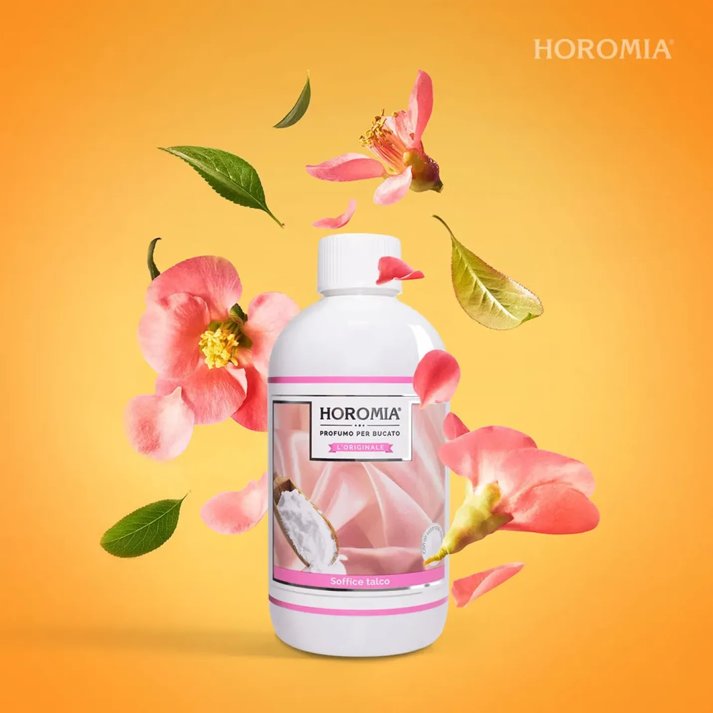 Horomia Wasparfum Soffice talco - 500ml; Afbeelding: 2