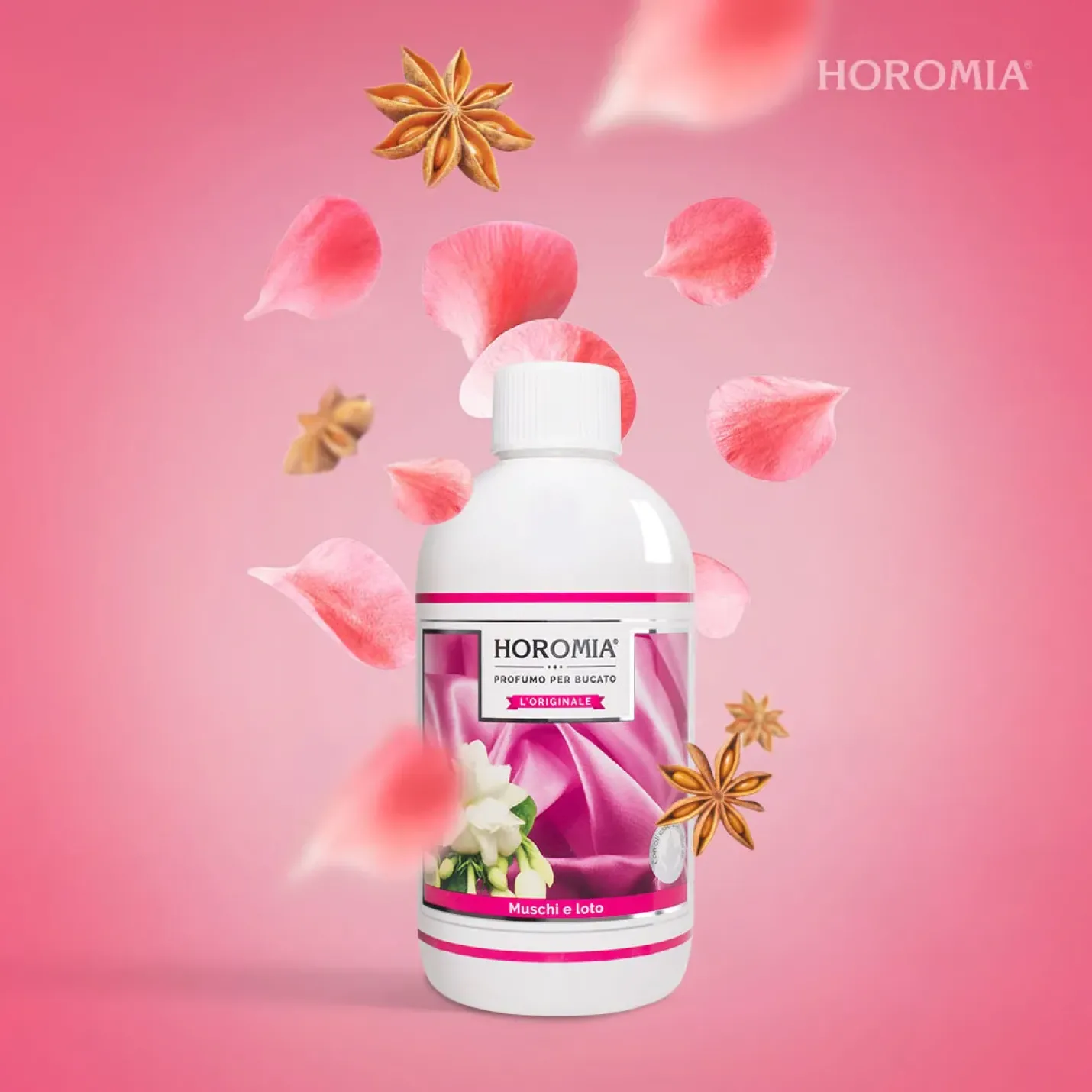 Horomia Wasparfum Muschi e loto - 50ml; Afbeelding: 2