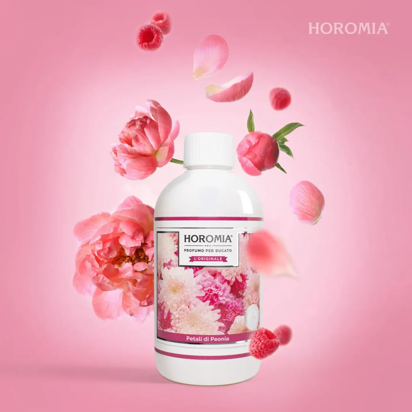 Horomia Wasparfum Petali di Peonia - 500ml; Afbeelding: 2