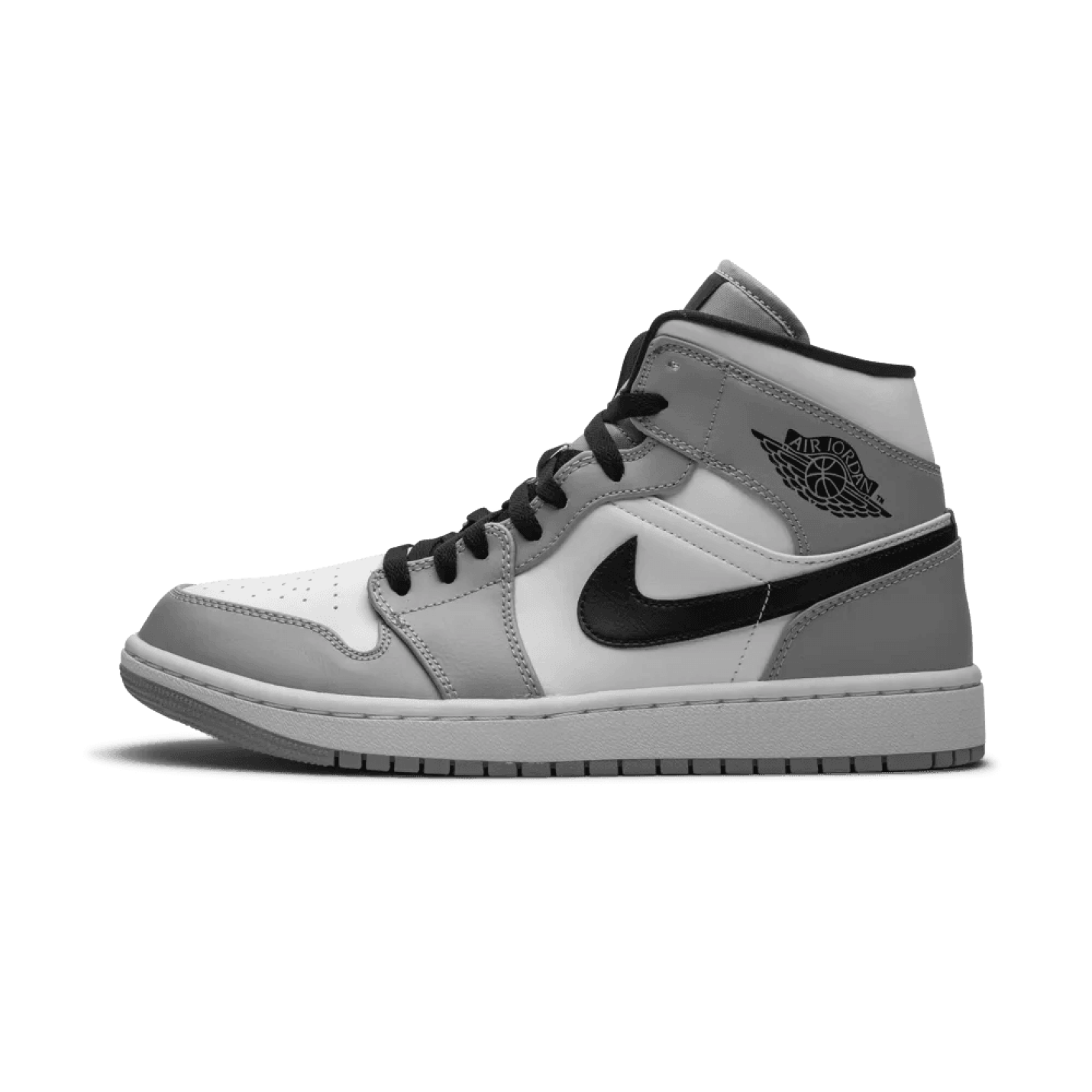 Air Jordan 1 Mid Light Smoke Grey