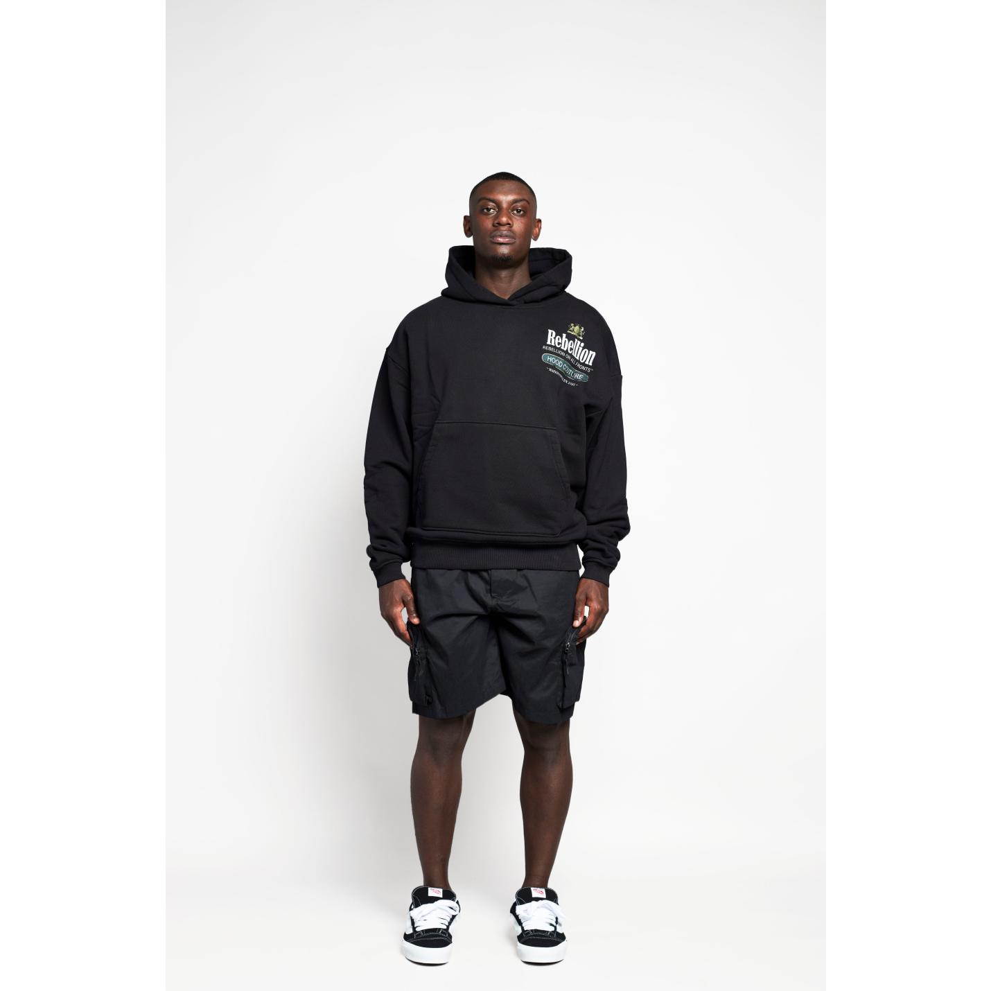 Rebellion Classic Shield Hoodie - XS; Afbeelding: 2