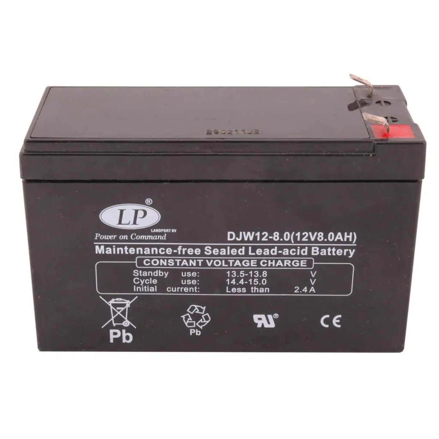 Accu Landport DJW12-7.8 SLA (12V/7,8A) - AE-trading