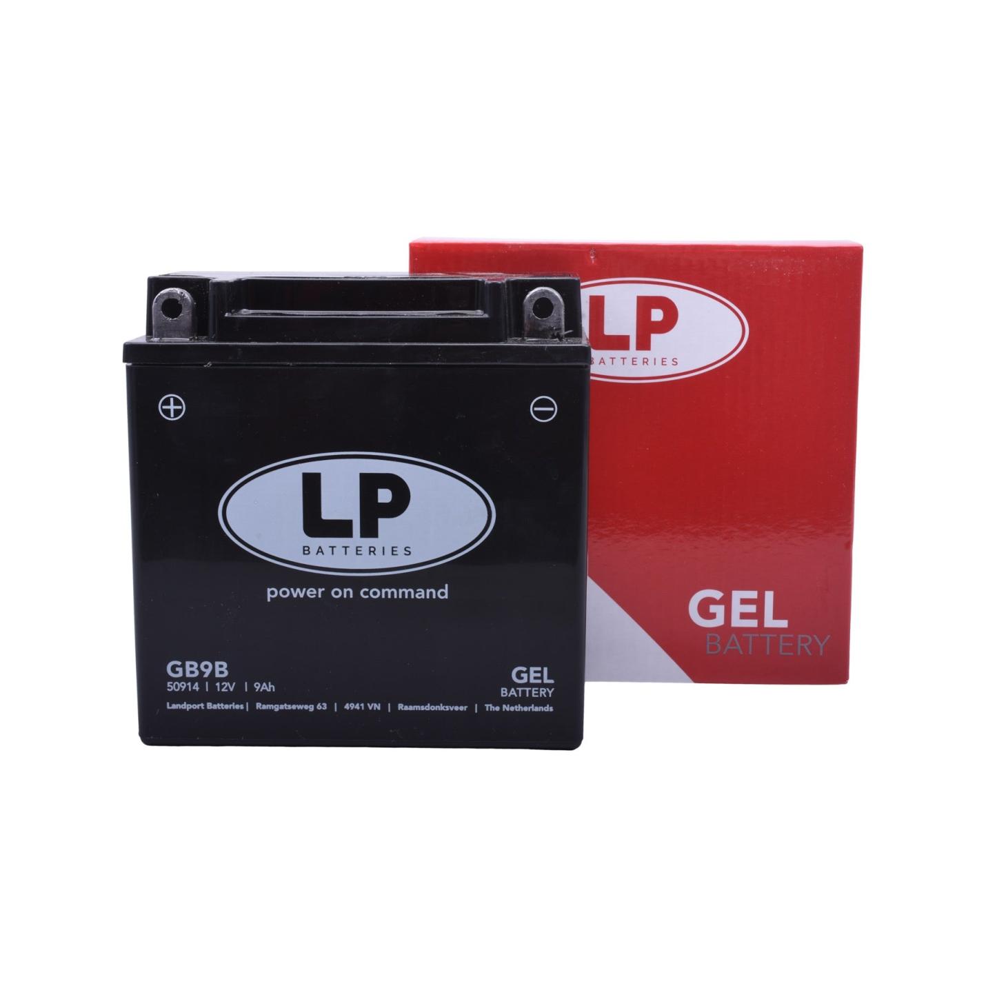 Accu Landport GB9B GEL (12V/9A) AE-trading