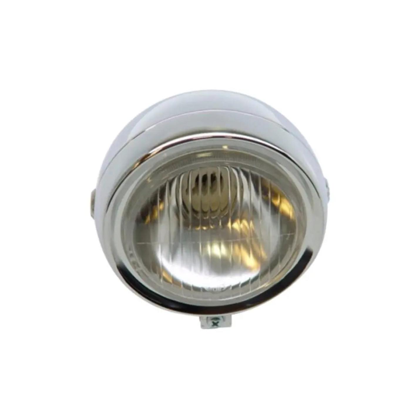 Koplamp Rond Chroom | Puch Maxi AE-trading