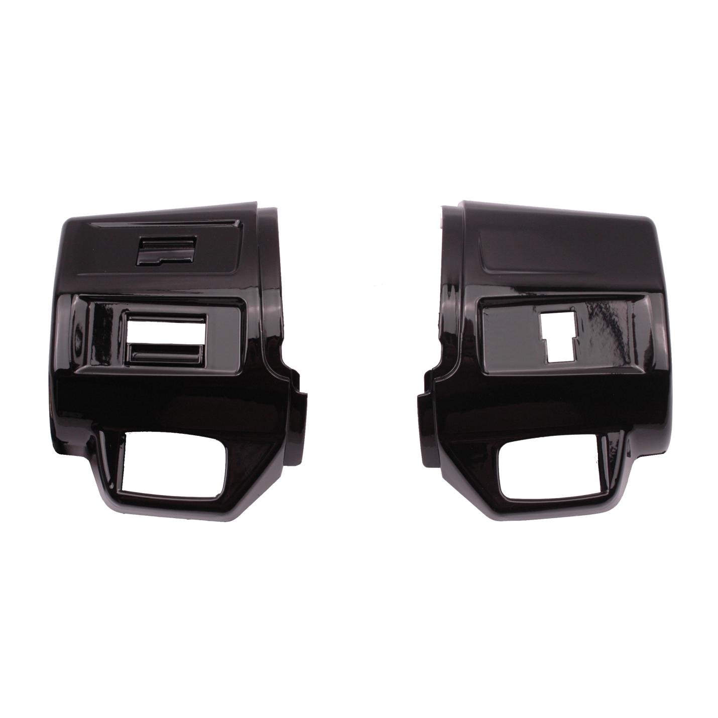Cover Stuurschakelaar L+R Glans Zwart | Vespa Primavera / Sprint (-'18) AE-trading