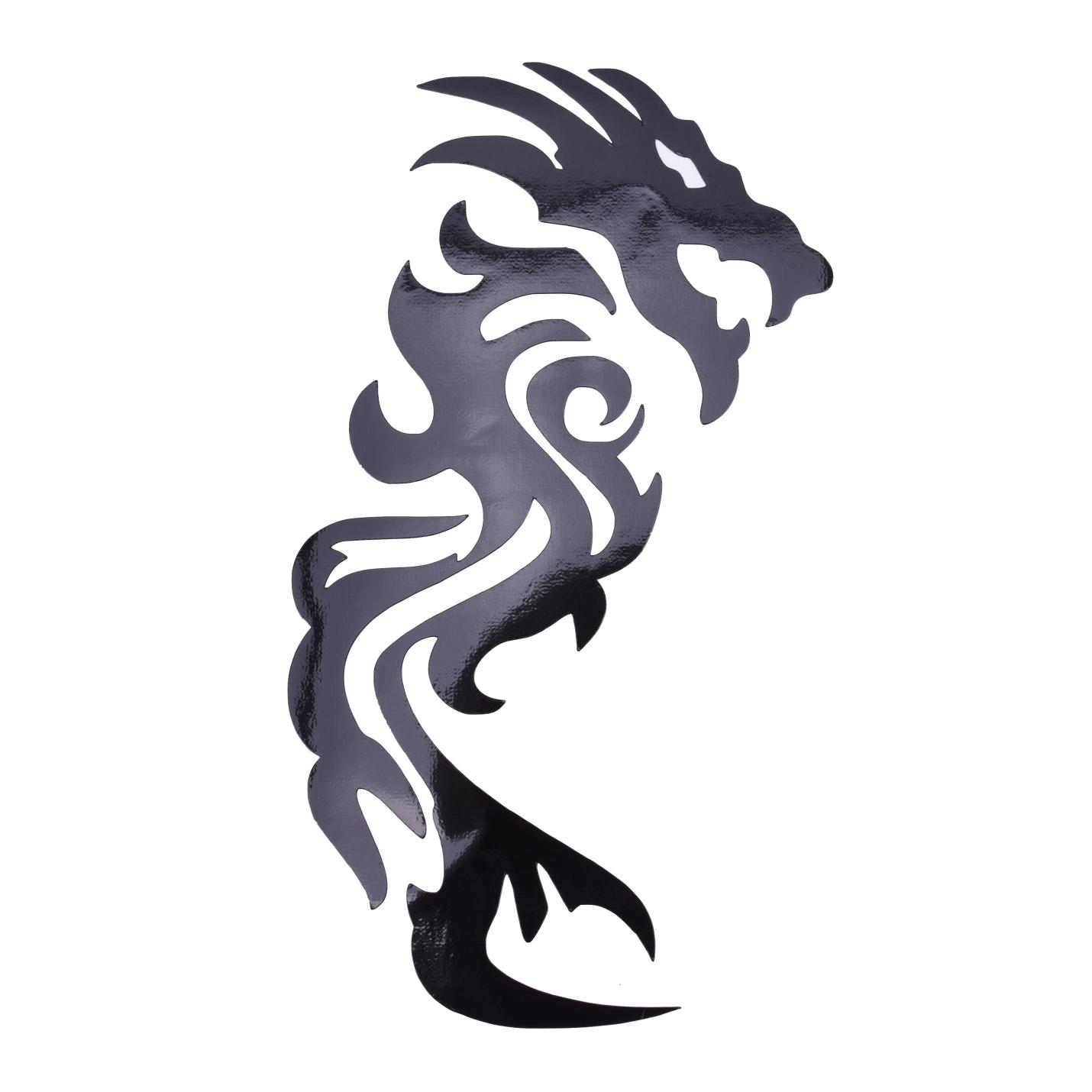 98.086011 STICKER DRAGON PLOTTER ZWART AE-trading