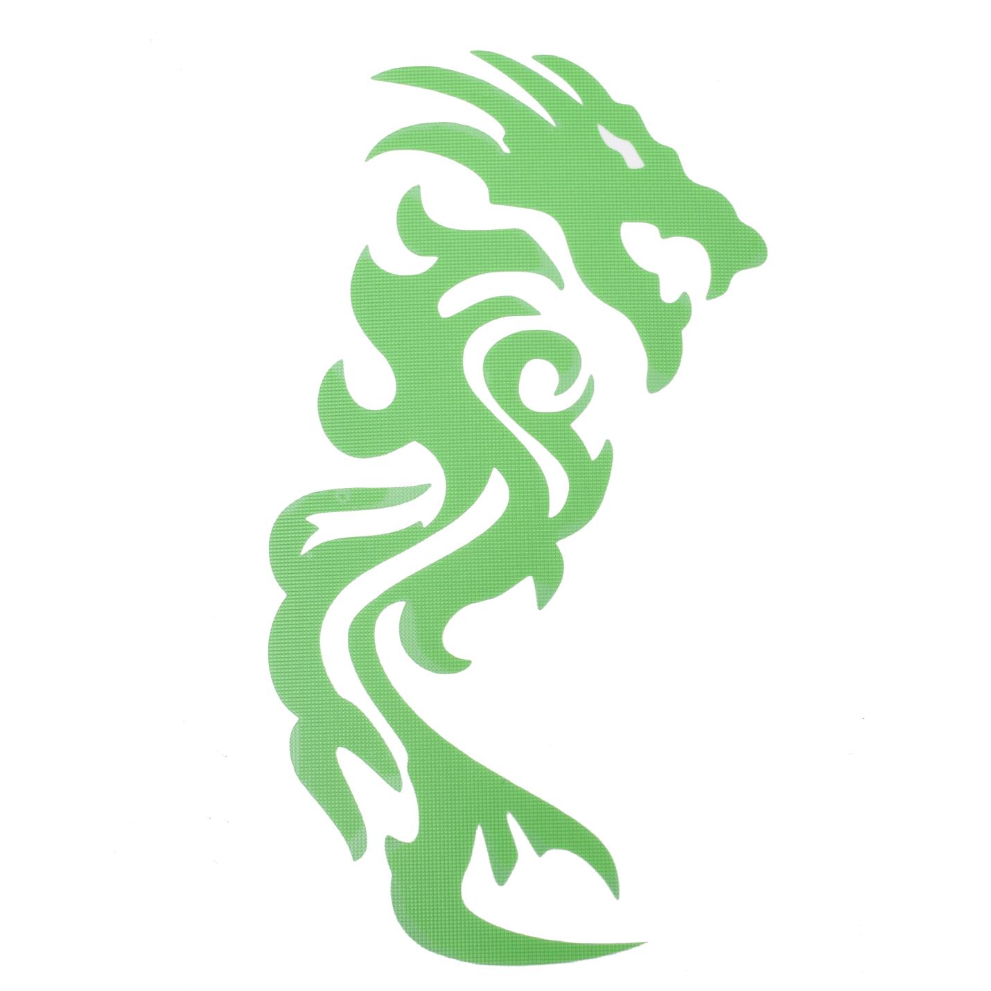 98.086011 STICKER DRAGON PLOTTER GROEN AE-trading