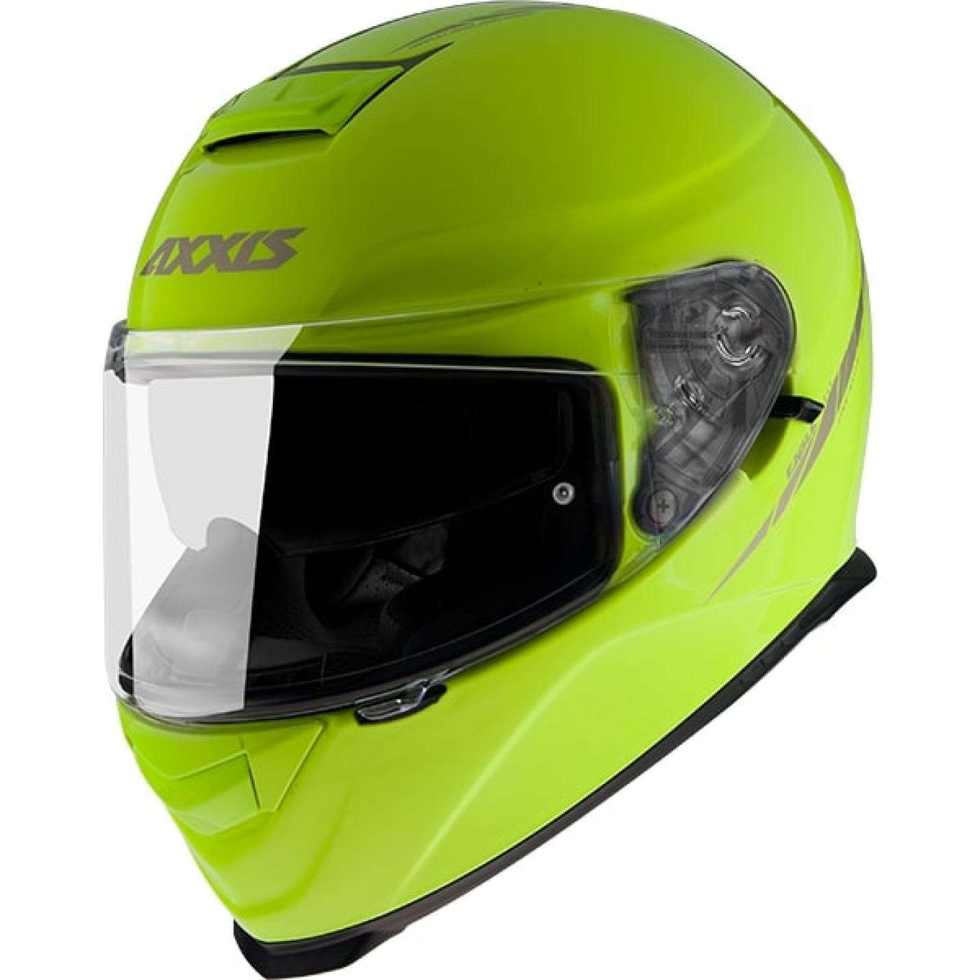 Helm Axxis Eagle Solid Glans Geel XL AE-trading