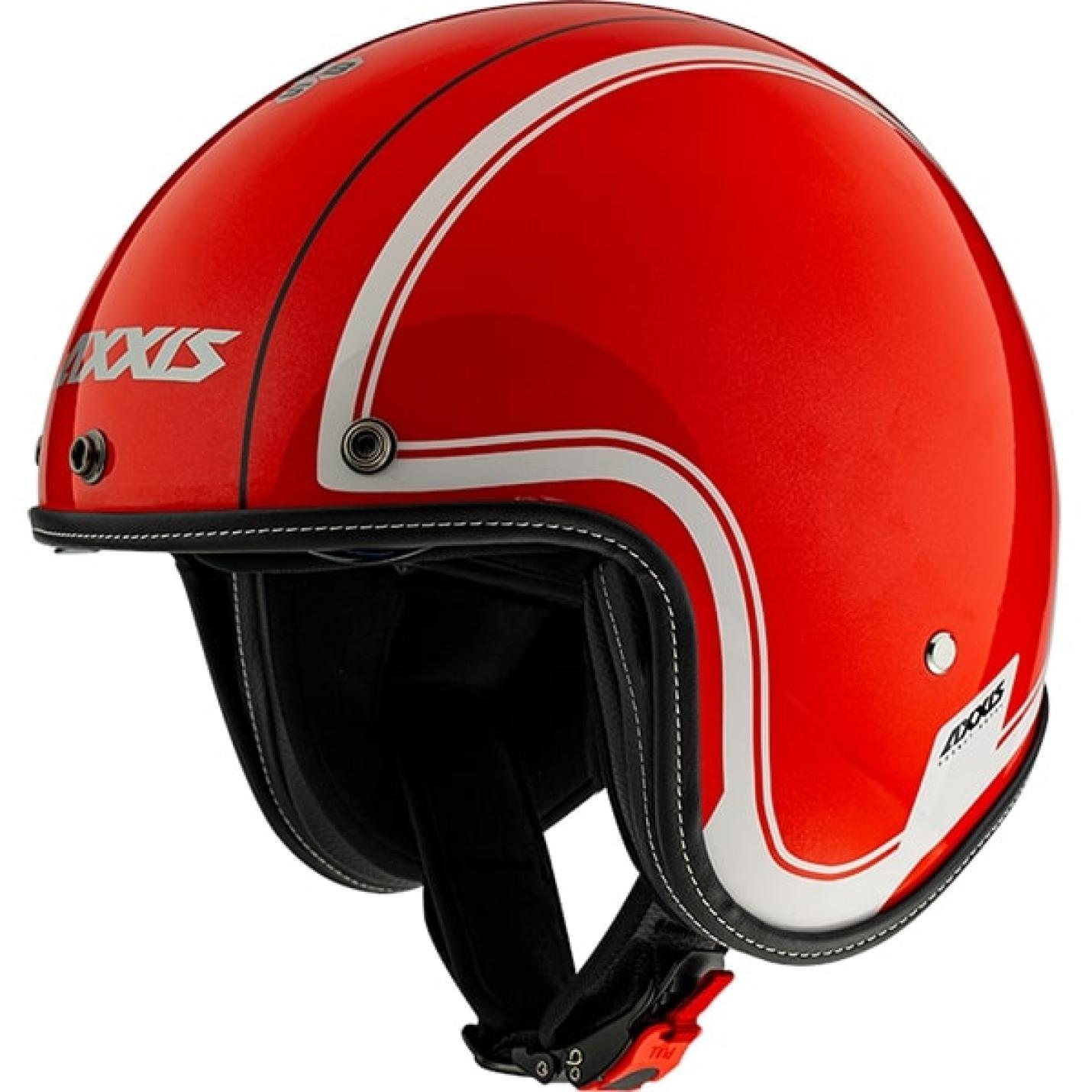 Helm Axxis Hornet Royal Glans Rood AE-trading