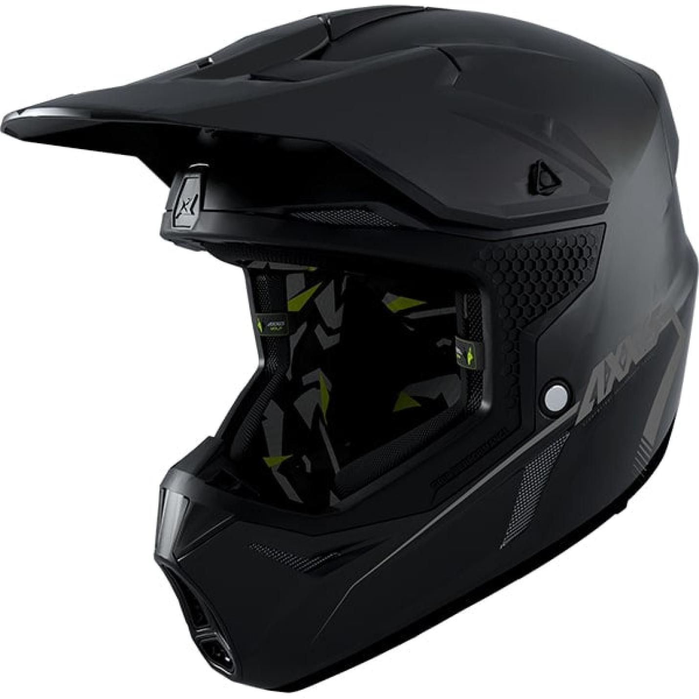 Helm Axxis Wolf Solid Mat Zwart L AE-trading
