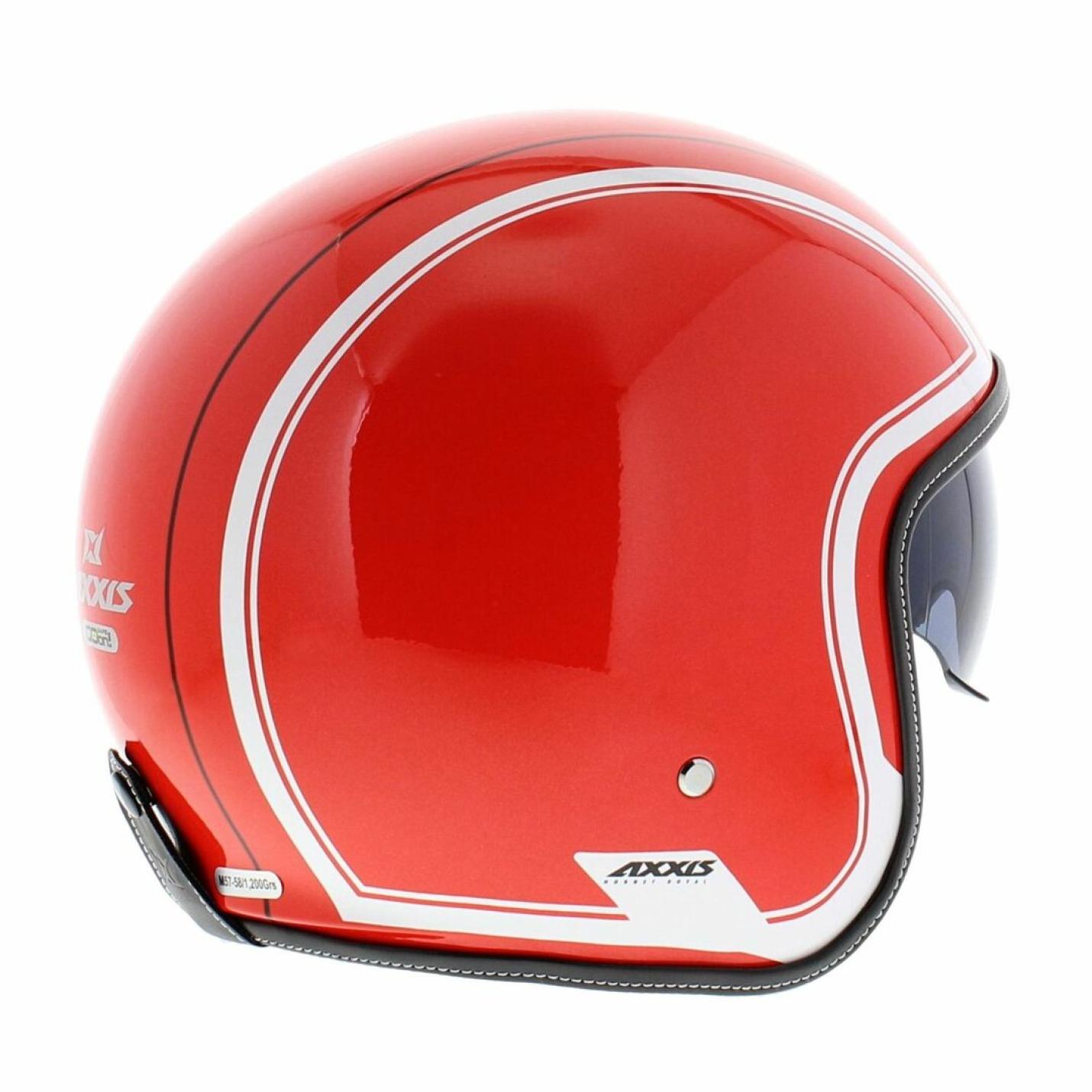Helm Axxis Hornet Royal Glans Rood AE-trading