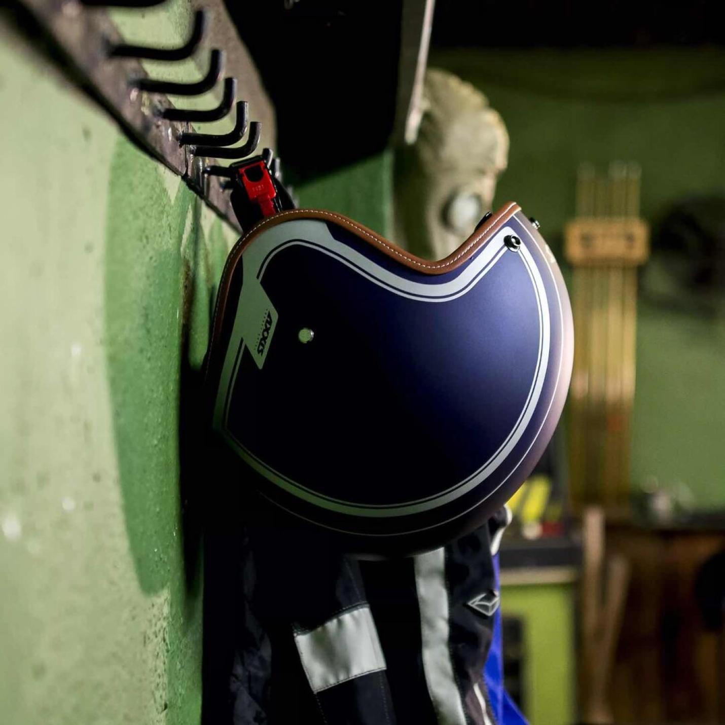 Helm Axxis Hornet Royal Mat Blauw AE-trading