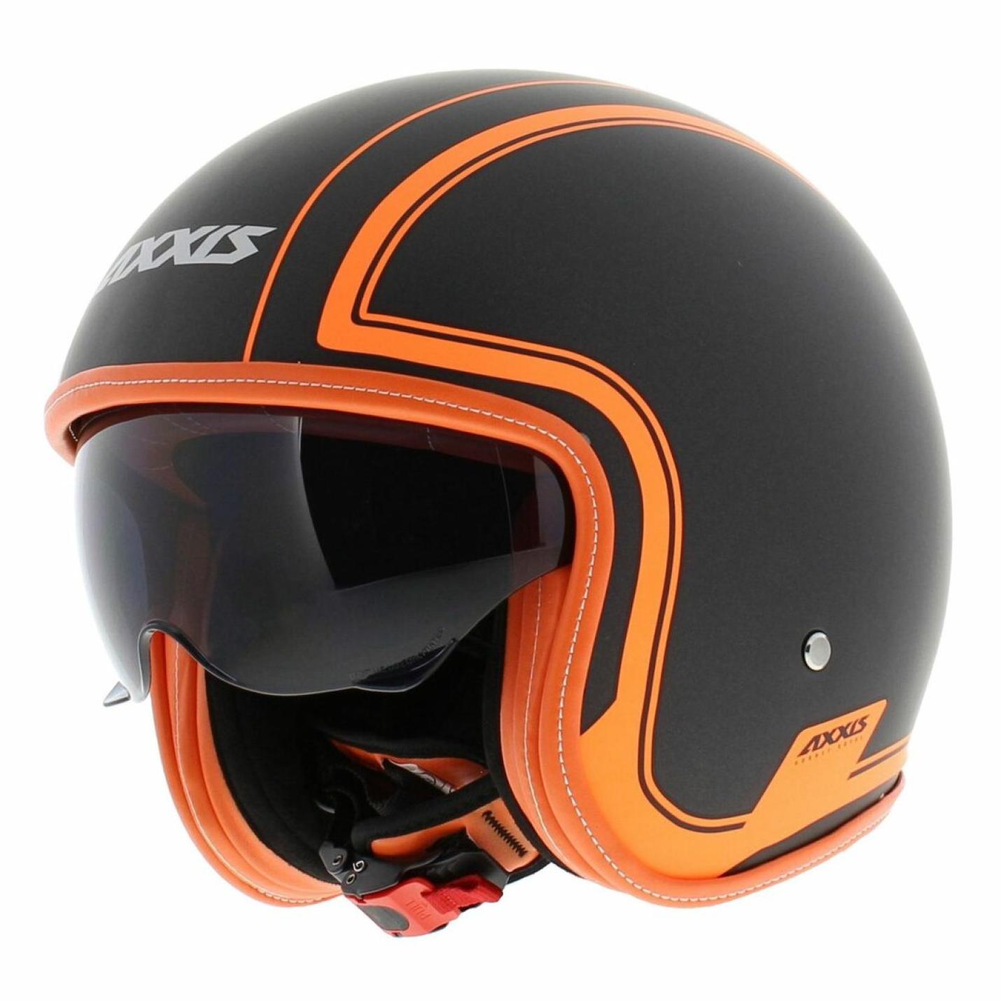 Helm Axxis Hornet Royal Mat Oranje AE-trading