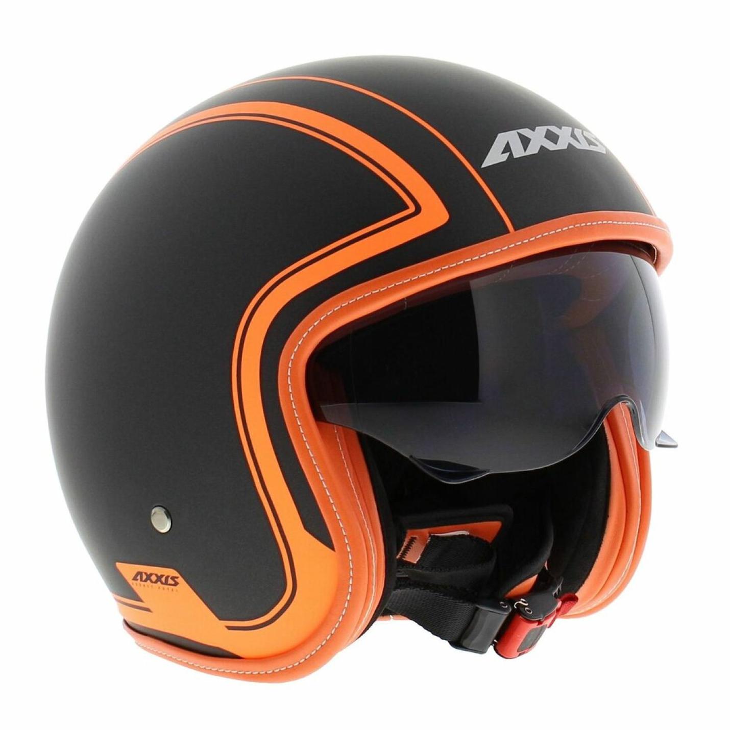 Helm Axxis Hornet Royal Mat Oranje AE-trading