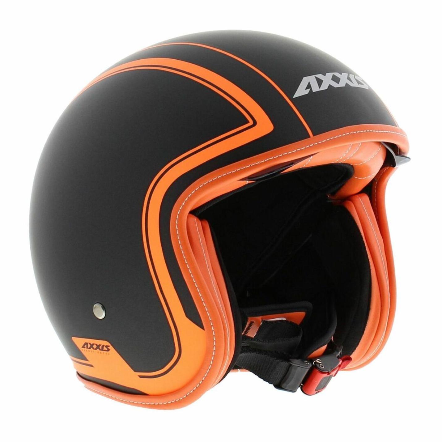 Helm Axxis Hornet Royal Mat Oranje AE-trading