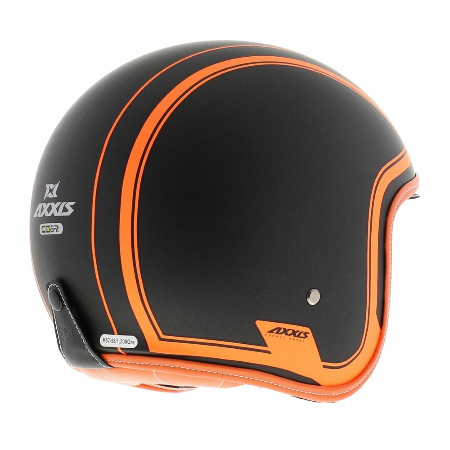 Helm Axxis Hornet Royal Mat Oranje AE-trading