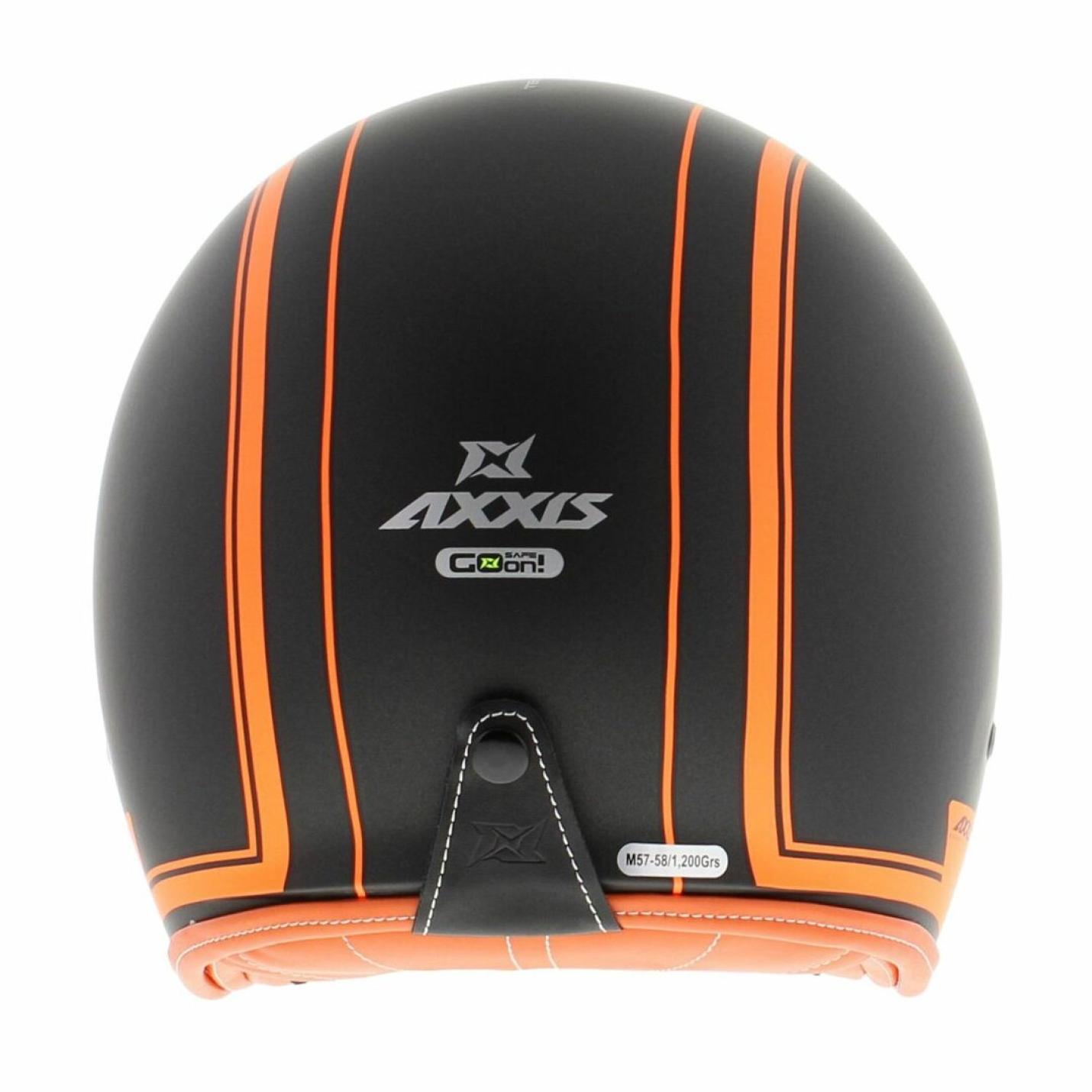 Helm Axxis Hornet Royal Mat Oranje AE-trading