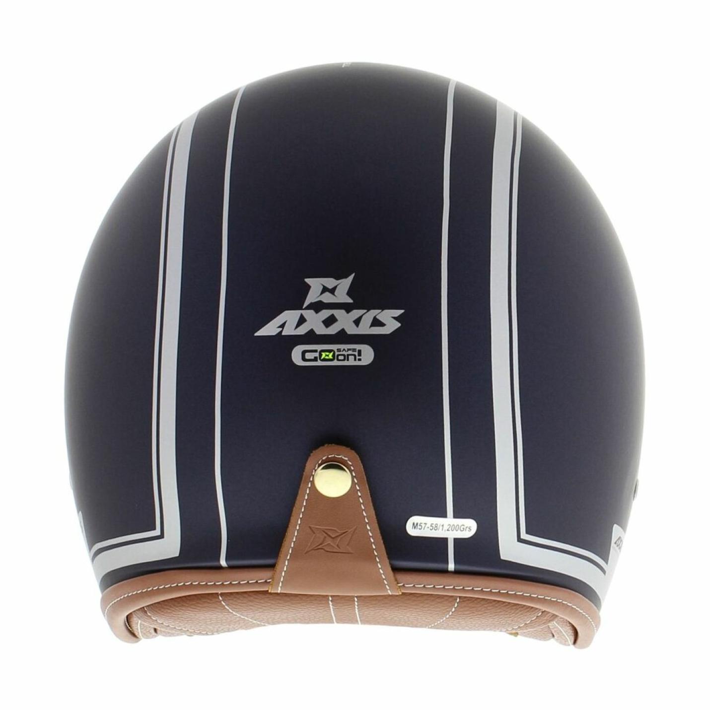 Helm Axxis Hornet Royal Mat Blauw AE-trading
