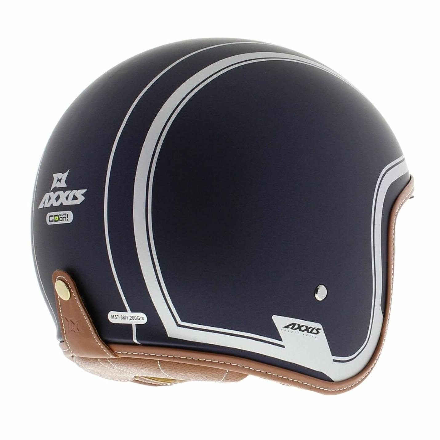 Helm Axxis Hornet Royal Mat Blauw AE-trading