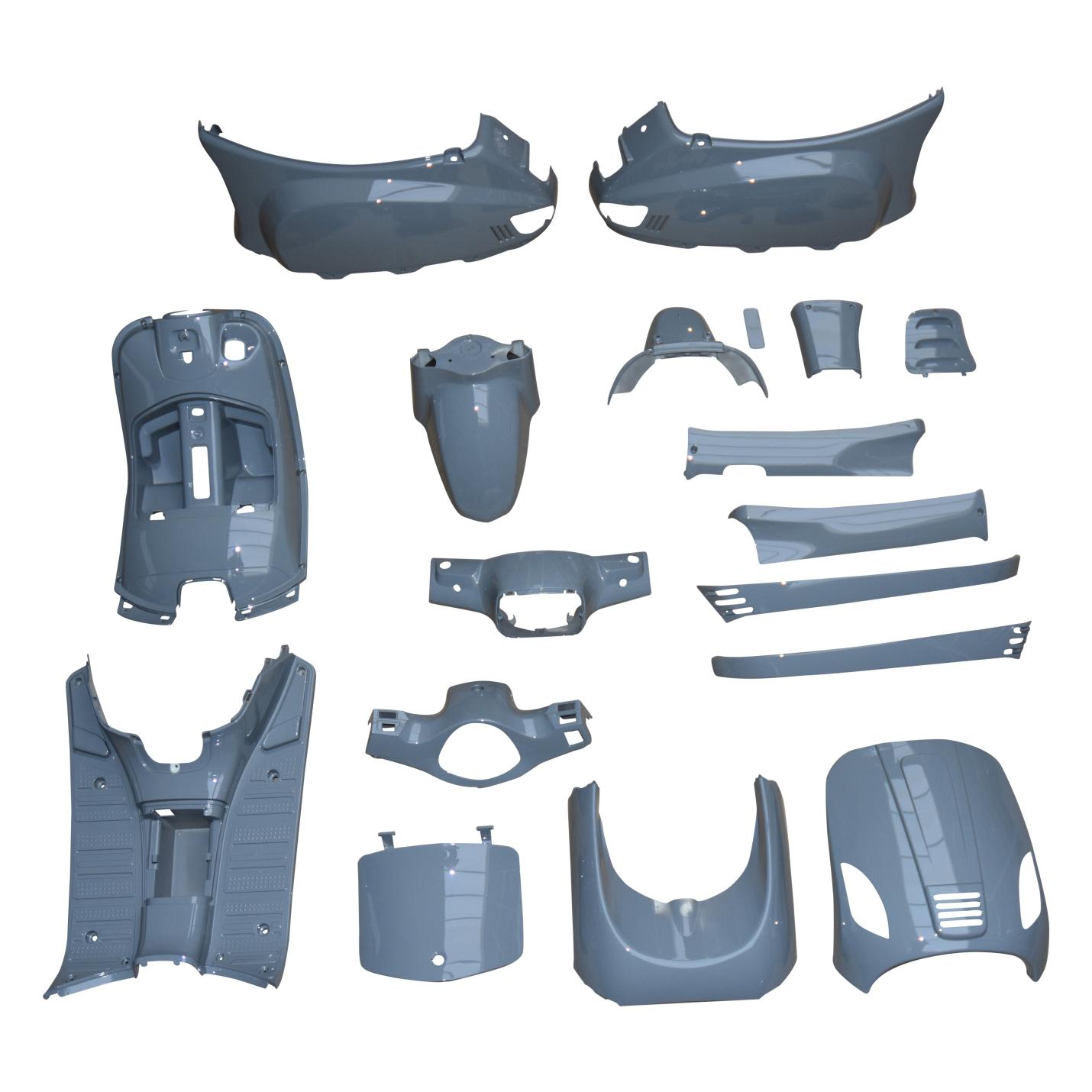 Kappenset 18-delig Nardo Grey | China S AE-trading