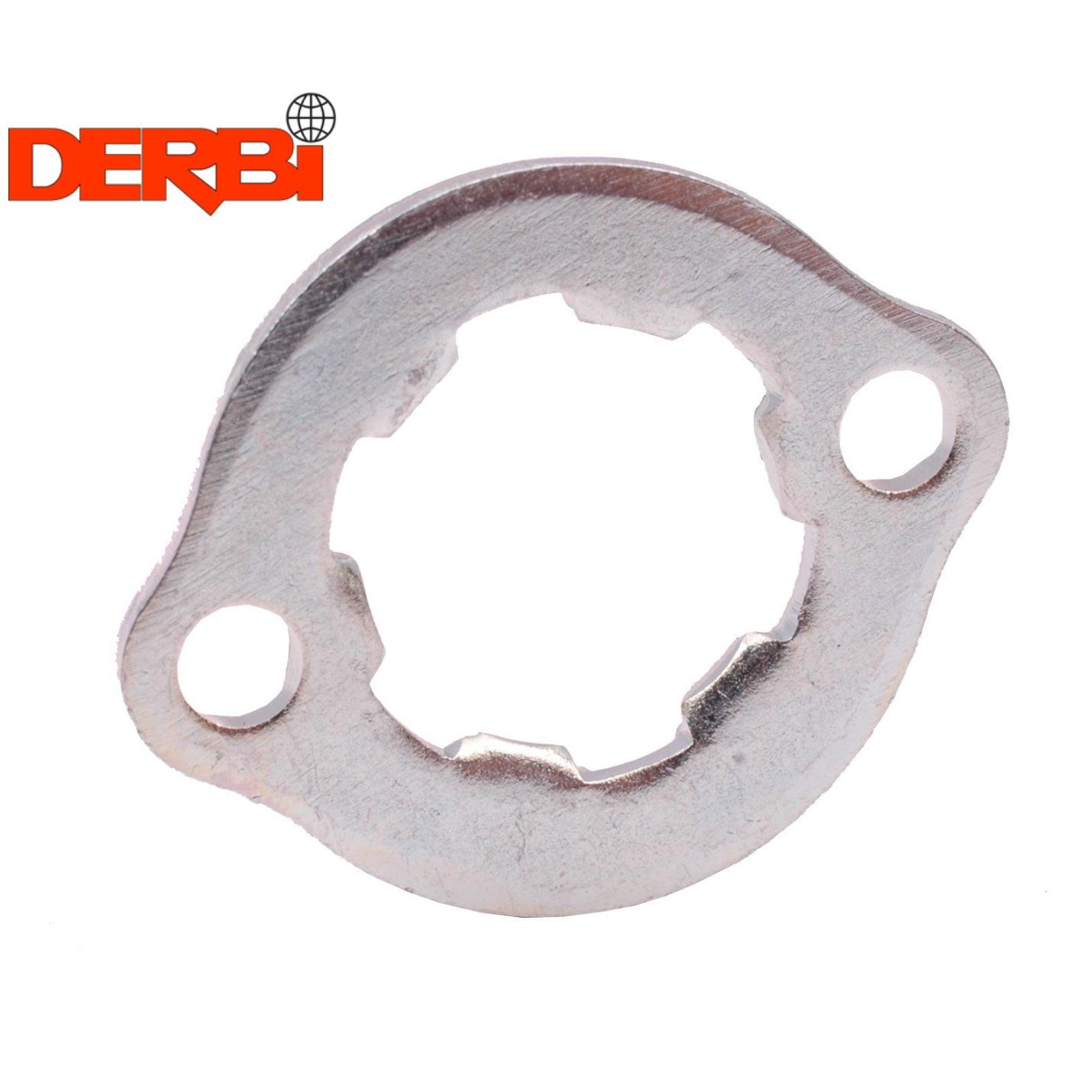 Borgplaat Voortandwiel OEM | Derbi Senda / GPR AE-trading