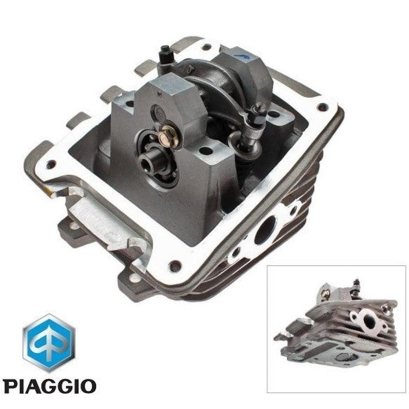 Cilinderkop OEM Compleet | Piaggio 4T 2V AE-trading