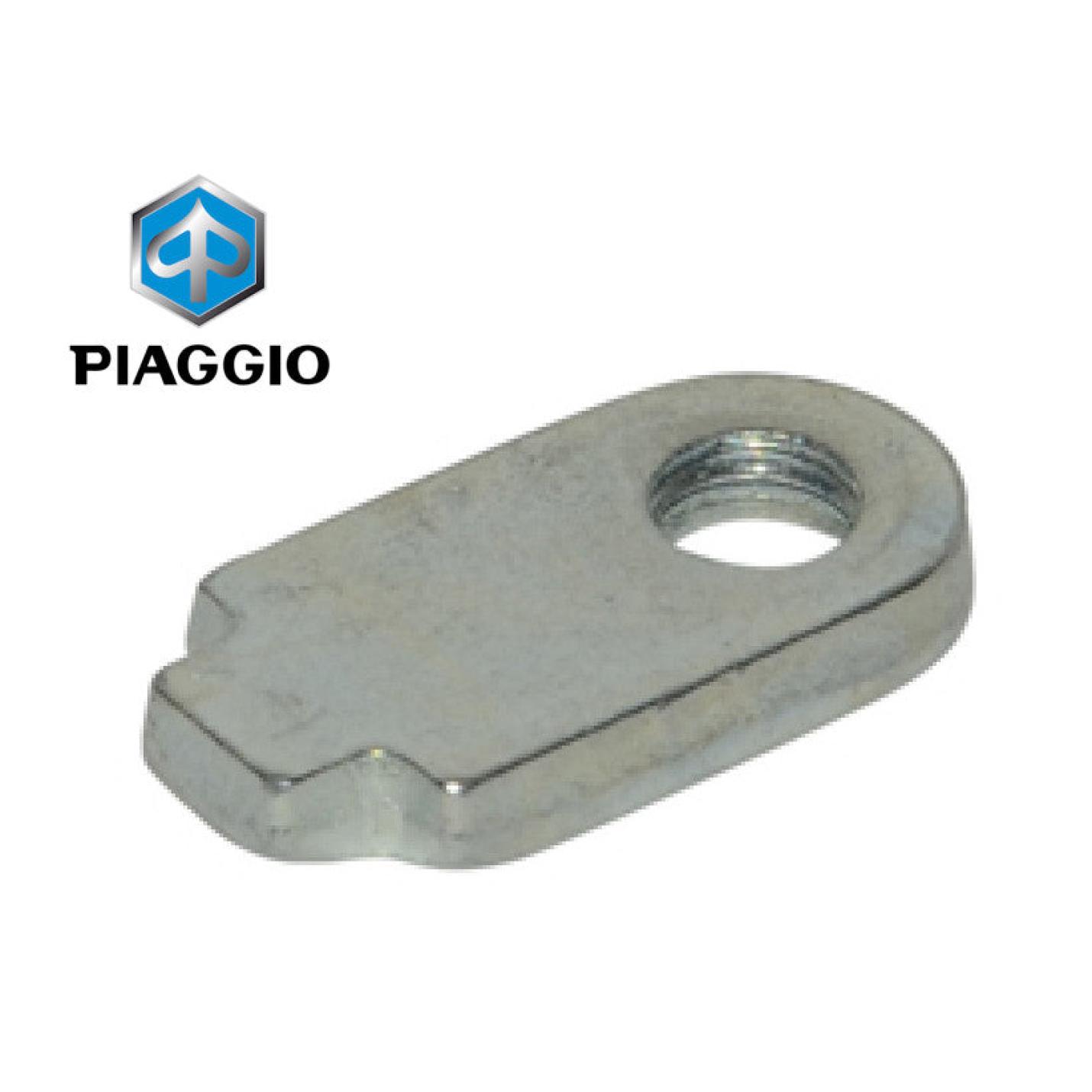 Blokkeerplaat Achterremkabel OEM 23x11mm | Piaggio / Vespa AE-trading