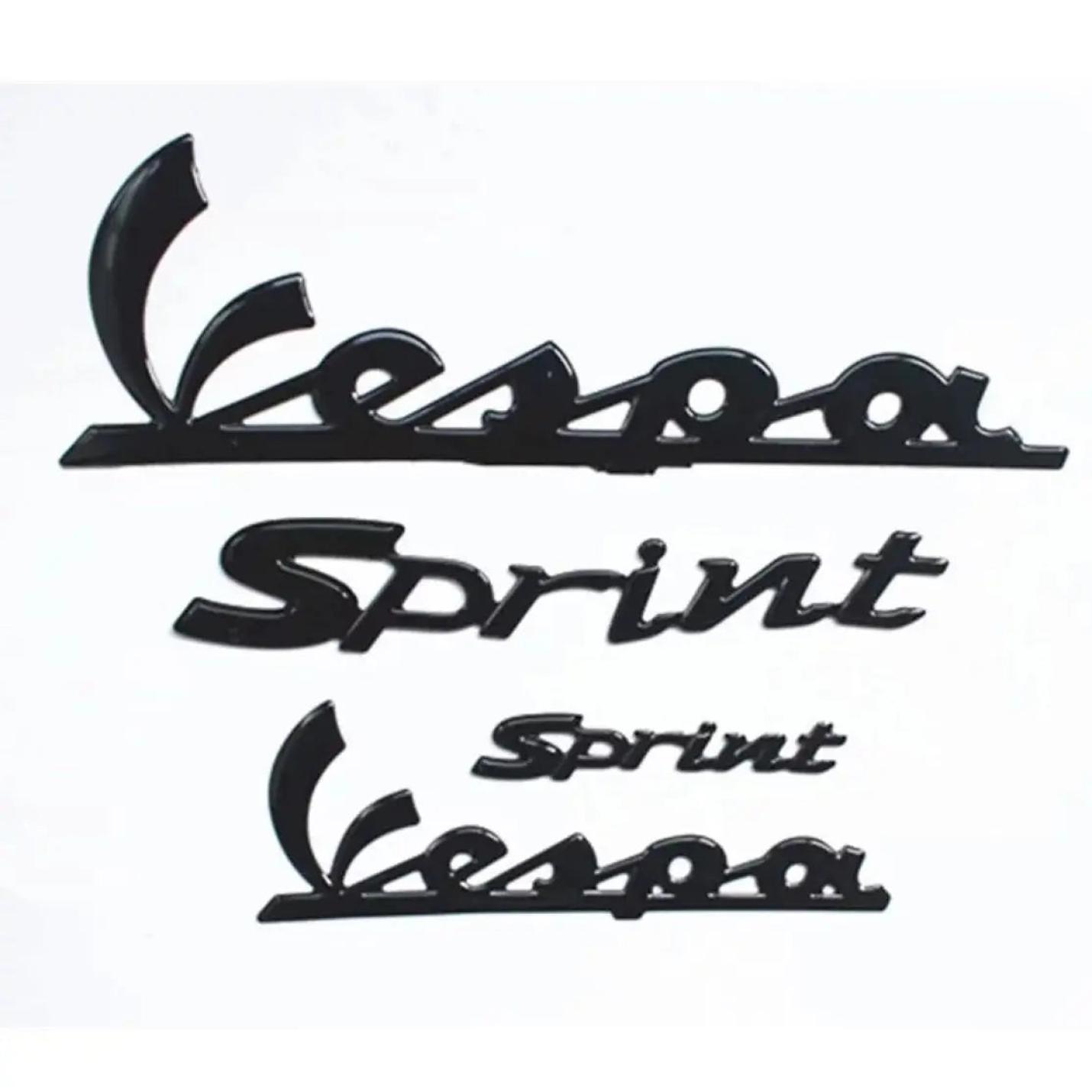 'Vespa Sprint' 4-delige stickerset - Vespa Sprint