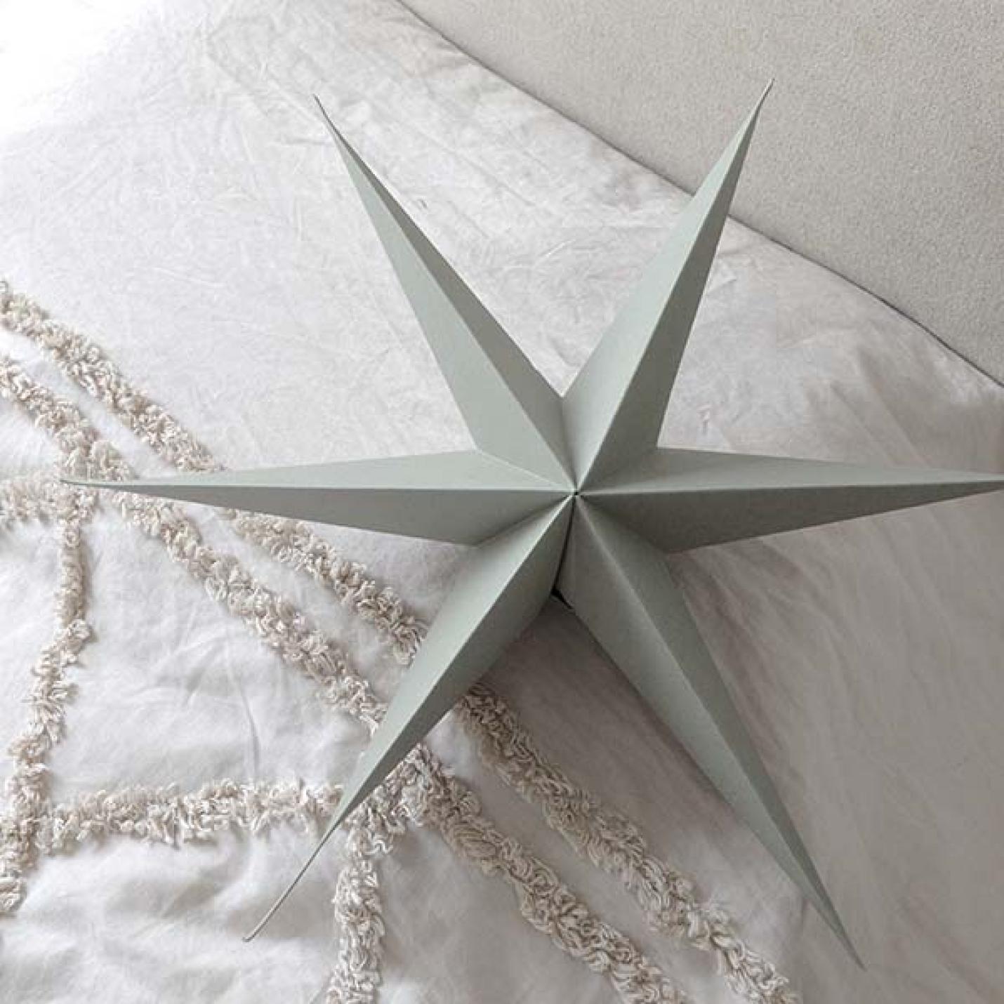 Delight Department Kerst Ster set olive green; Afbeelding: 2