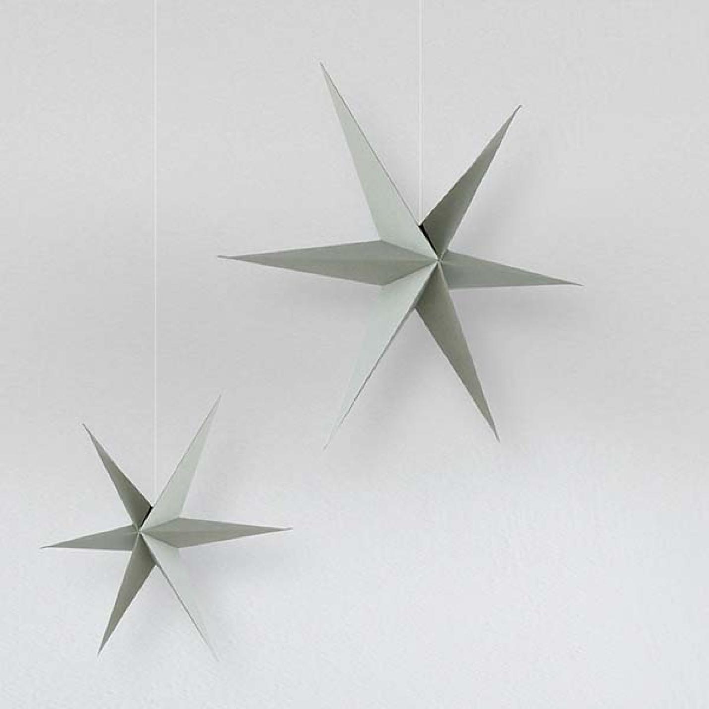 Delight Department Kerst Ster set olive green; Afbeelding: 3