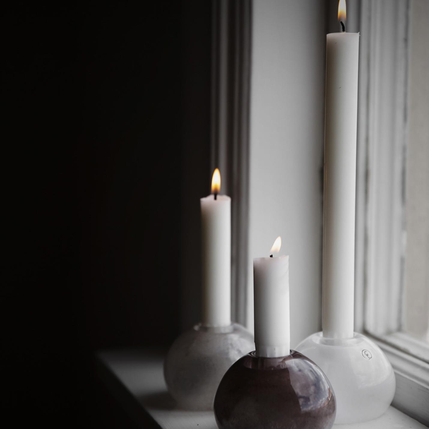 ERNST kandelaar glas beige 7; Afbeelding: 2