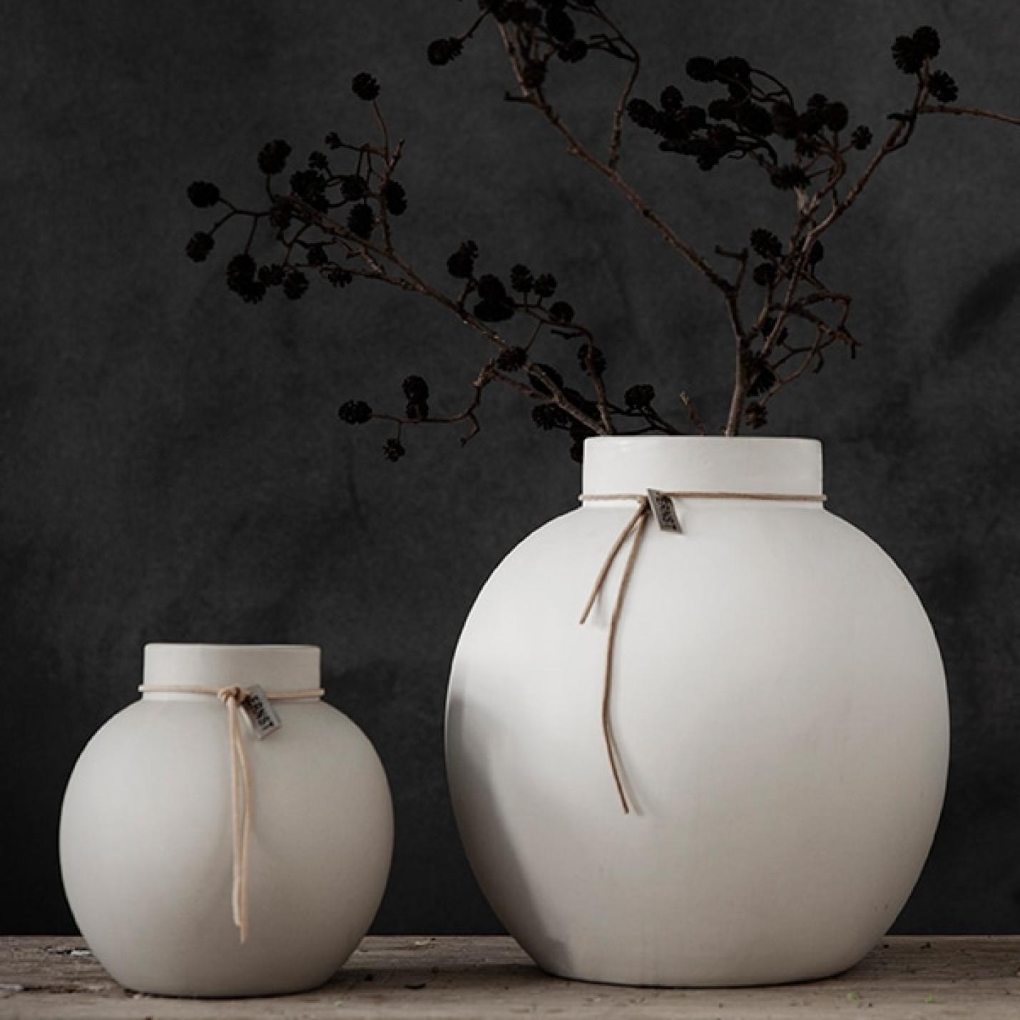 ERNST Vaas rond M beige; Afbeelding: 2