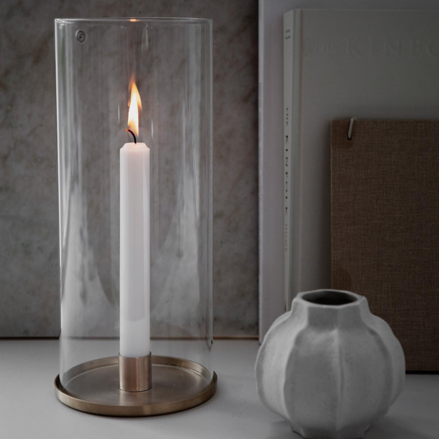 ERNST kandelaar Glas messing; Afbeelding: 2