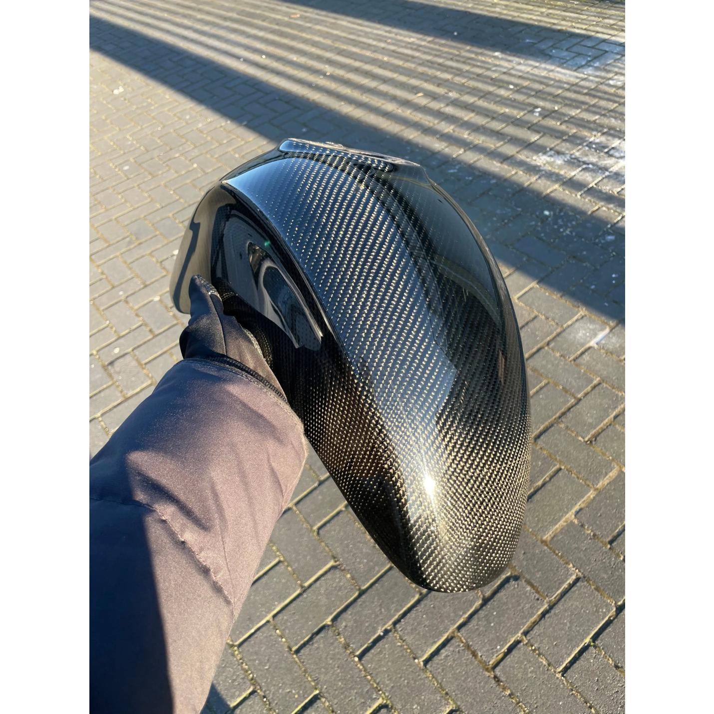 Carbon fiber spatbord Vespa Sprint & Primavera voorzijde - AE-trading