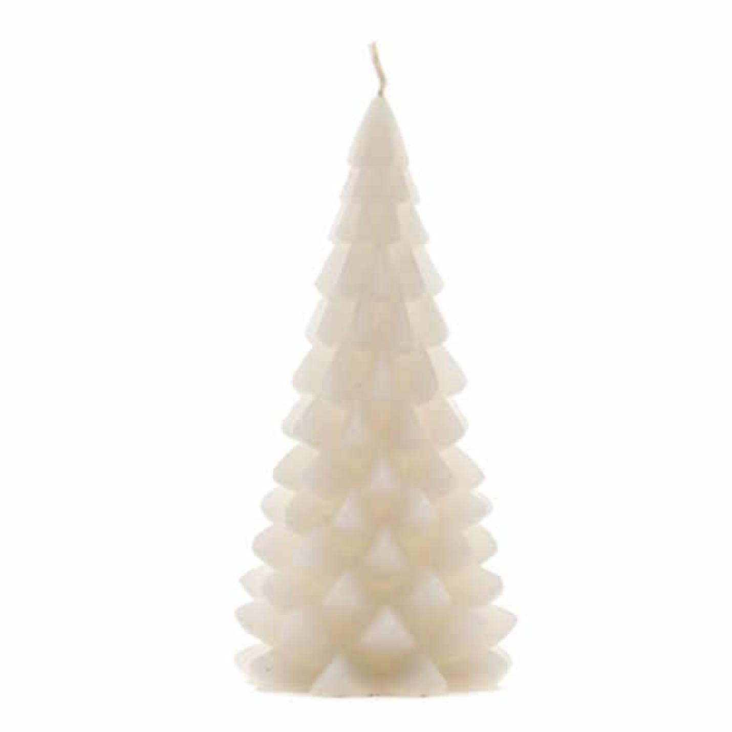 Rustik Lys kaars Kerstboom vanille 20