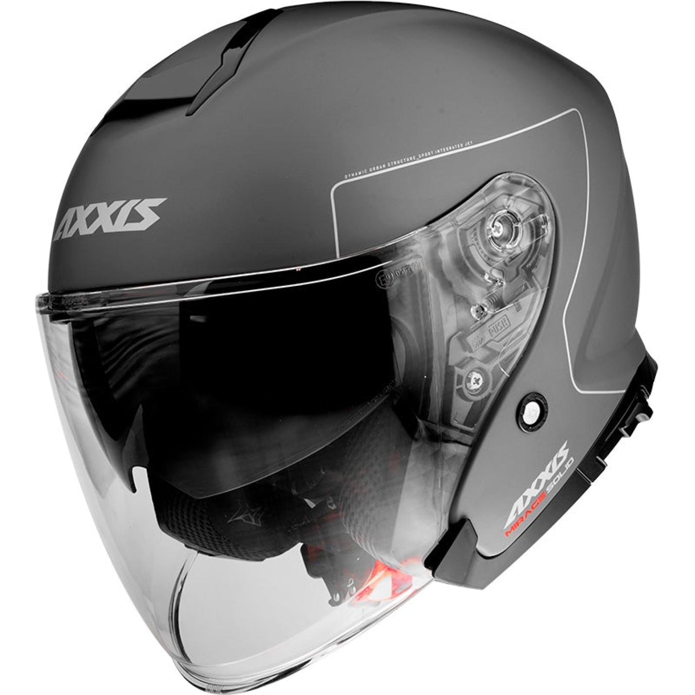 Helm Axxis Mirage SV Mat Titanium M AE-trading