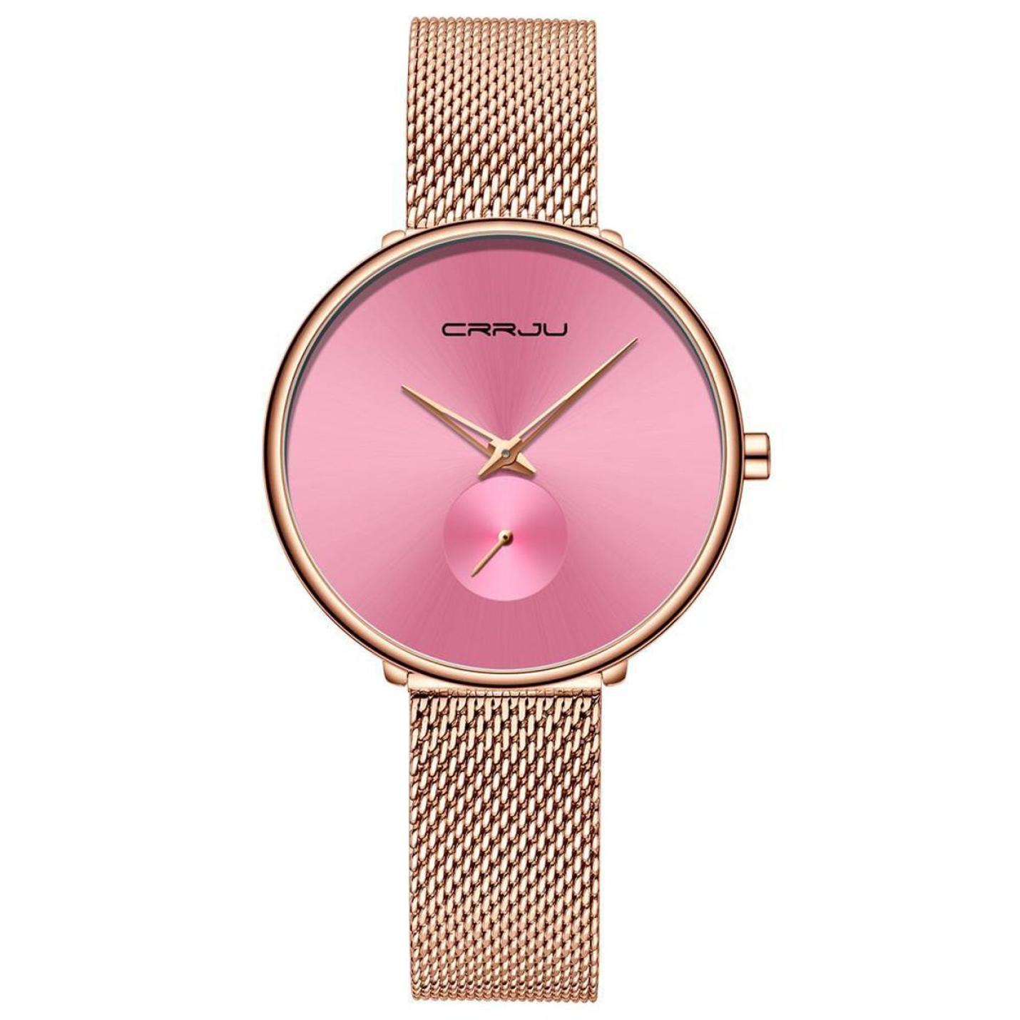 Horloge dames roze hotsell