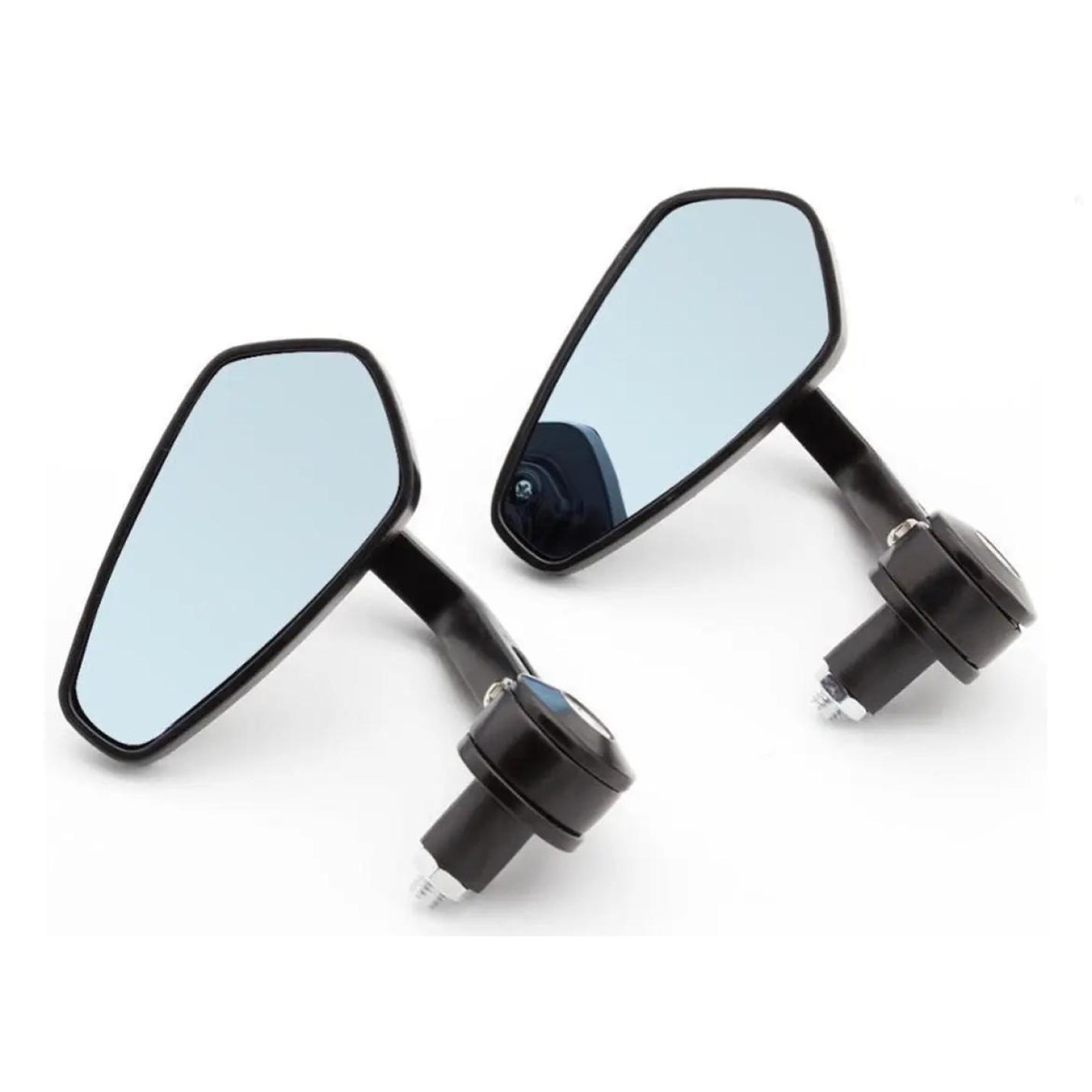 Bar end spiegels A-Extended - Piaggio - Vespa - motoren stuureinde spiegels mirrors - 50% Korting