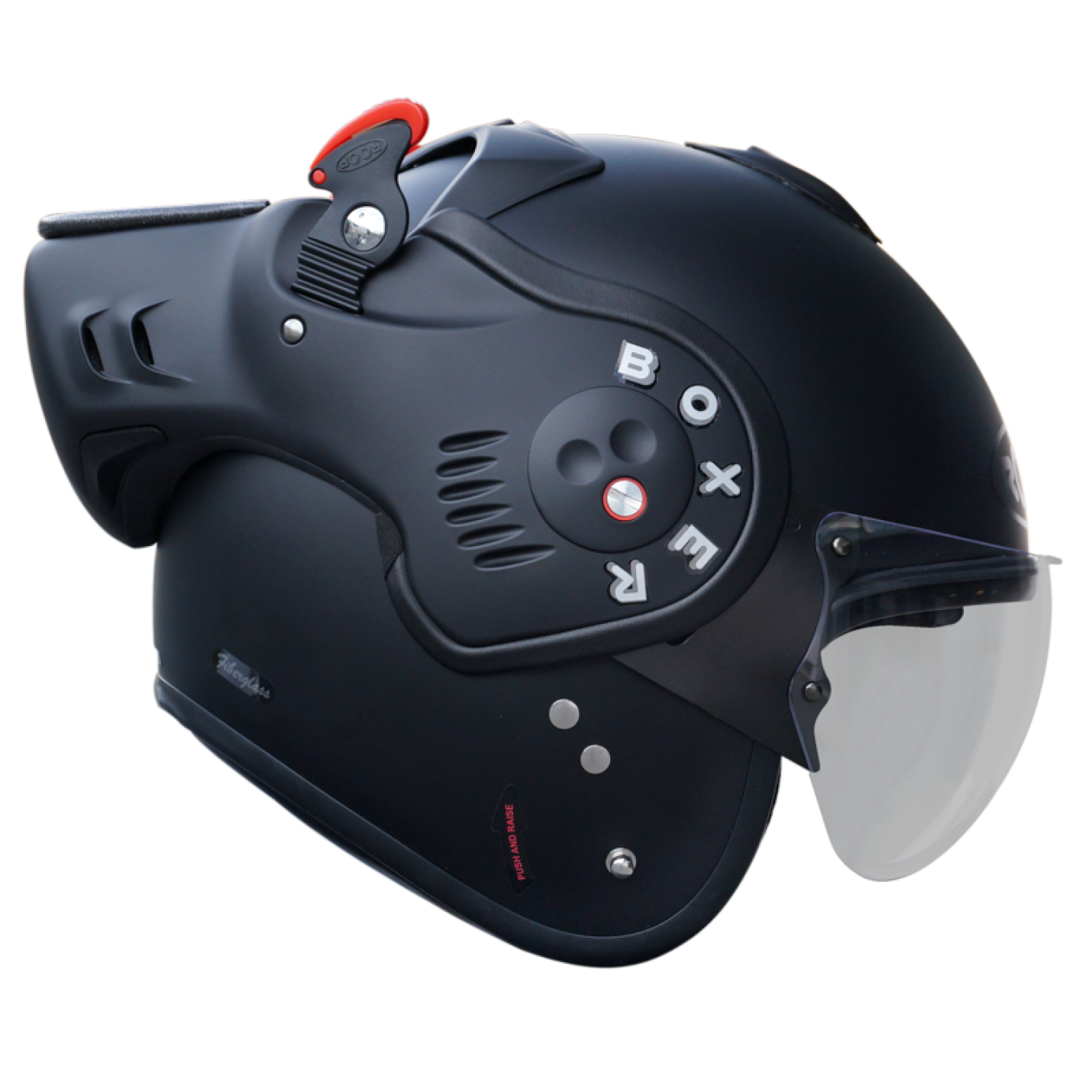 Helm Roof Boxer V8S Mat Zwart L AE-trading