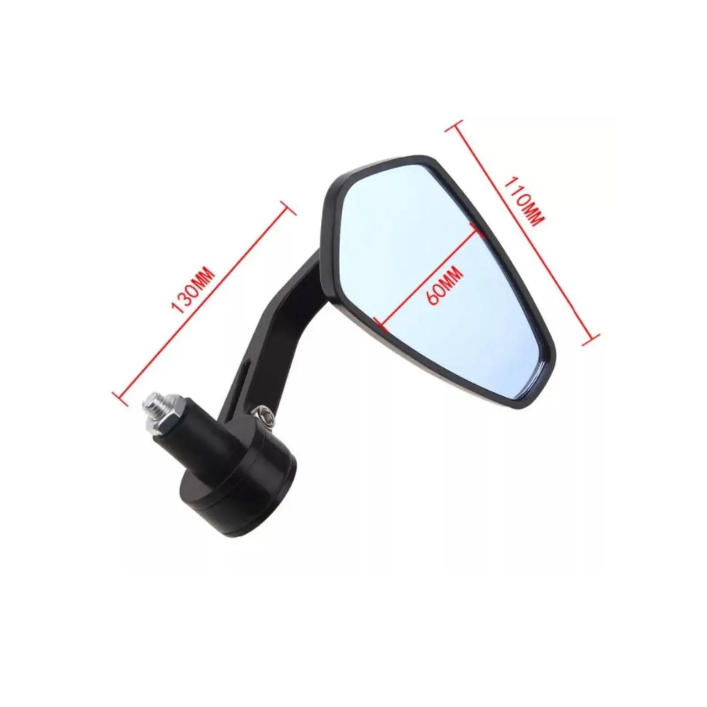 Bar end spiegels A-Extended - Piaggio - Vespa - motoren stuureinde spiegels mirrors - 50% Korting