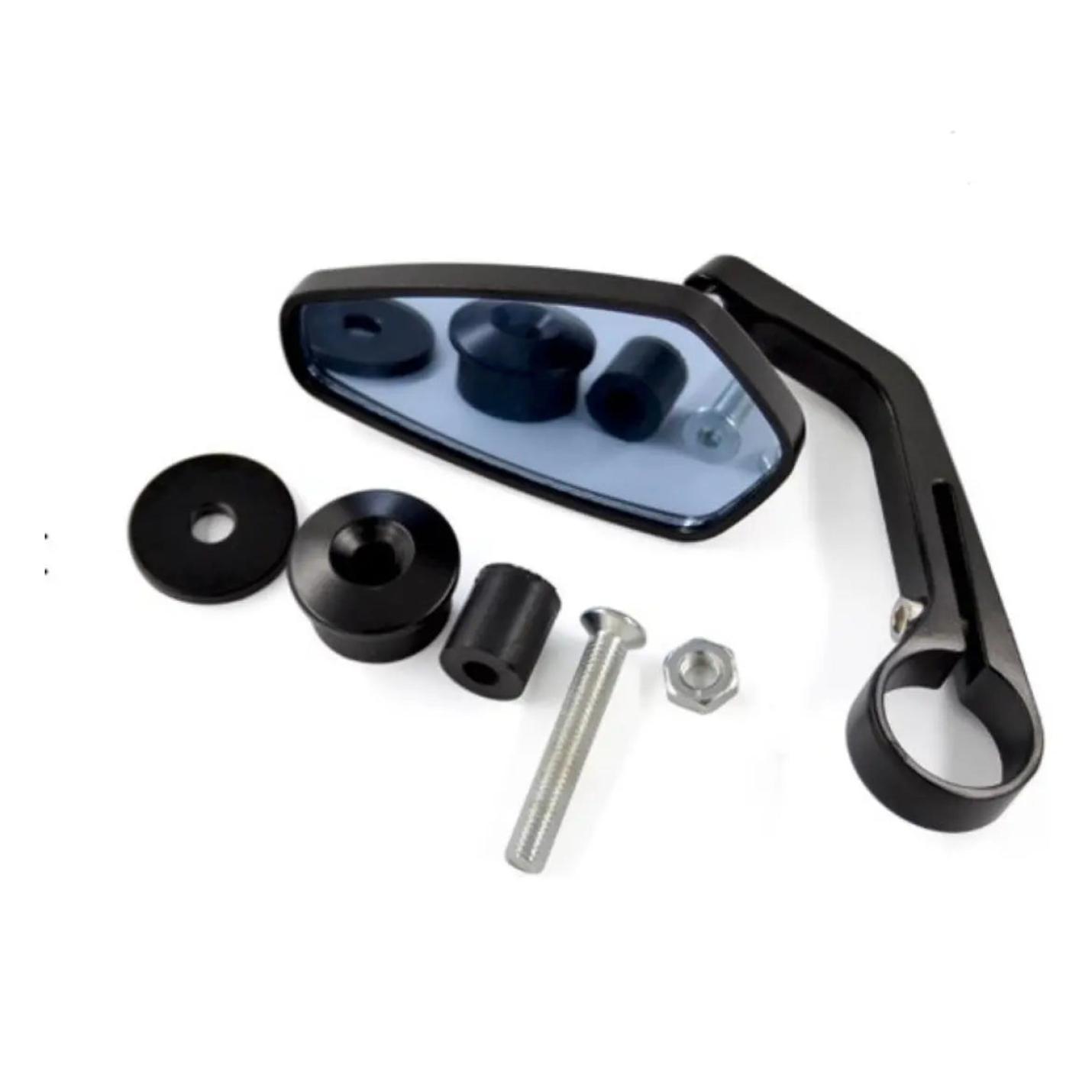 Bar end spiegels A-Extended - Piaggio - Vespa - motoren stuureinde spiegels mirrors - 50% Korting