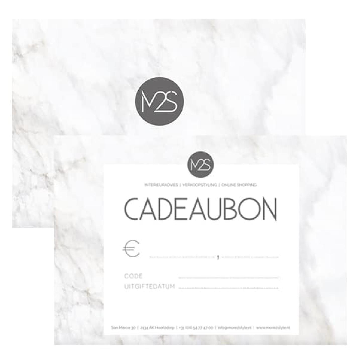 More2Style Cadeaubon