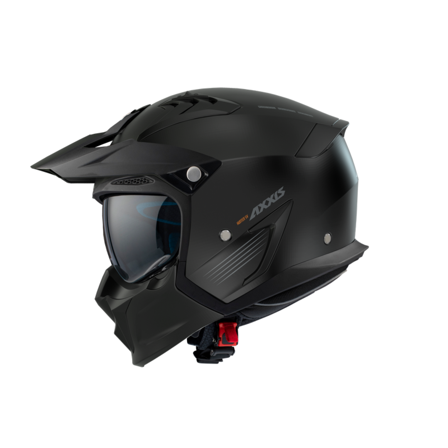 Helm Axxis Hunter SV Solid Mat Zwart XS AE-trading