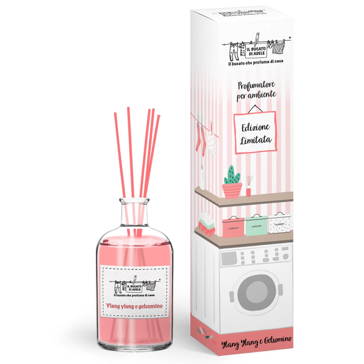 Geurstokjes 200ml Ylang Ylang Gelsomino - Jasmijn