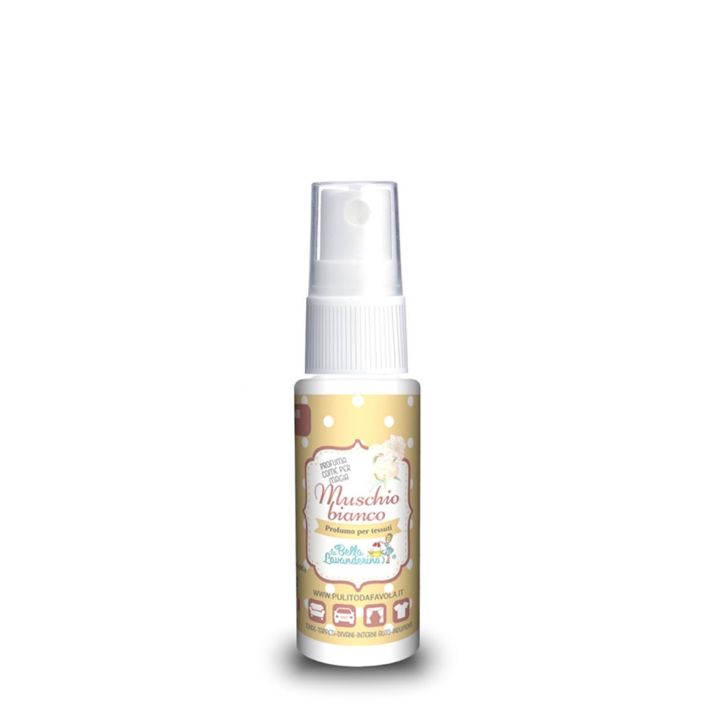 Interieurspray Muschio Bianco 30ml - La Bella Lavanderina