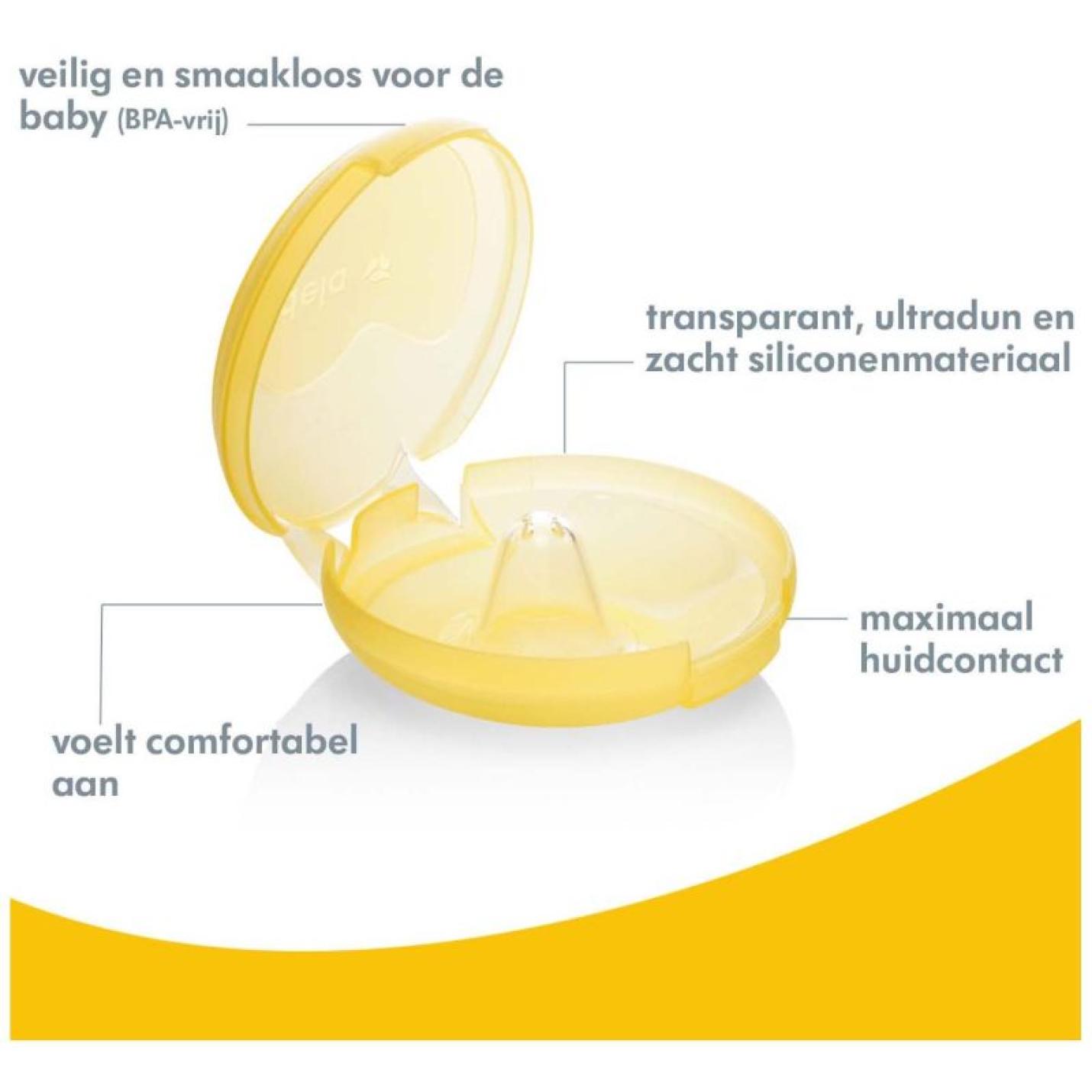 Medela-Contact-Tepelhoedje-info-NeoNurses