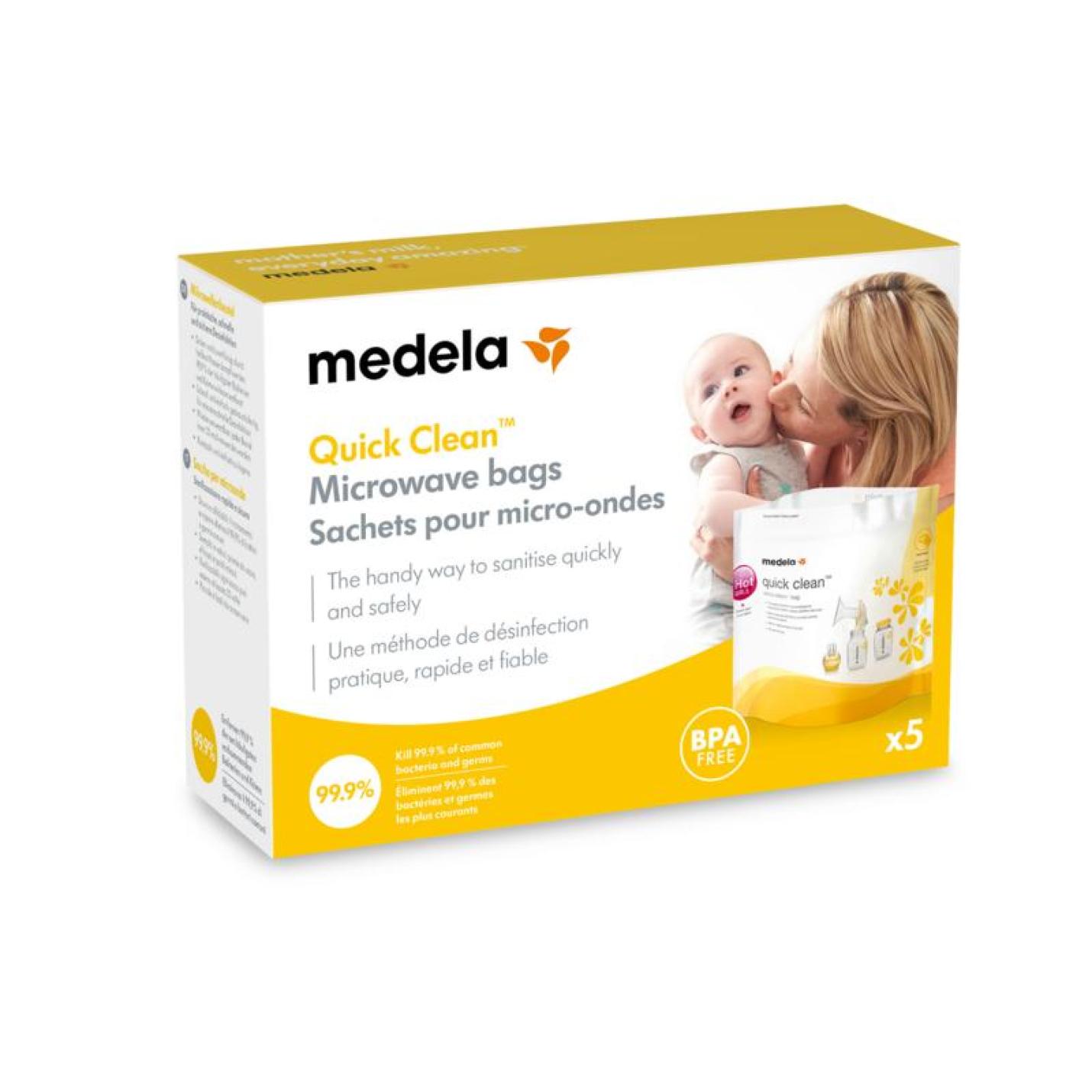 Medela-Quickclean-Magnetronzak-5-stuks-NeoNurses