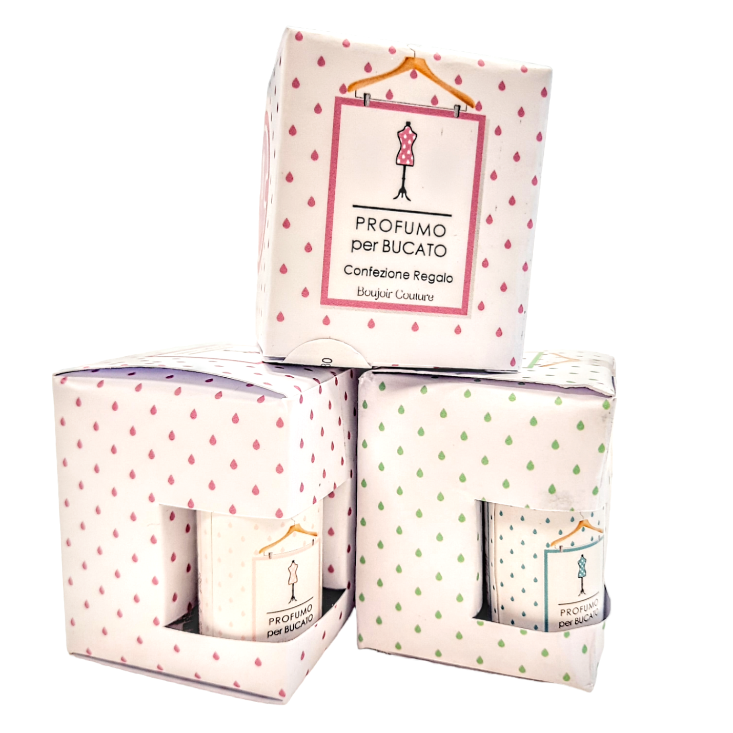 Wasparfum proefpakket met 4 flesjes van 20ml - Boujoir Couture